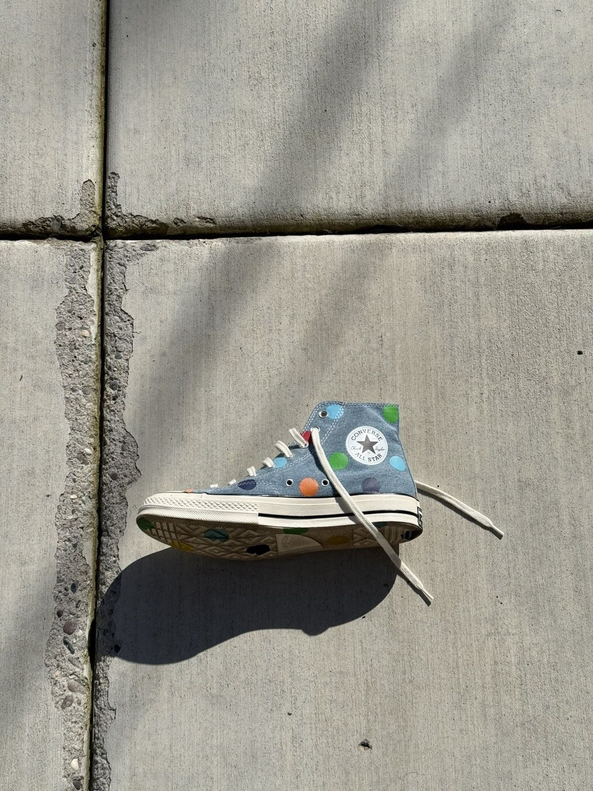 Converse × Golf le Fleur Polk-a-Dot Converse x GOLFWANG Chuck Taylors Size US 9 / EU 42 - 8 Thumbnail