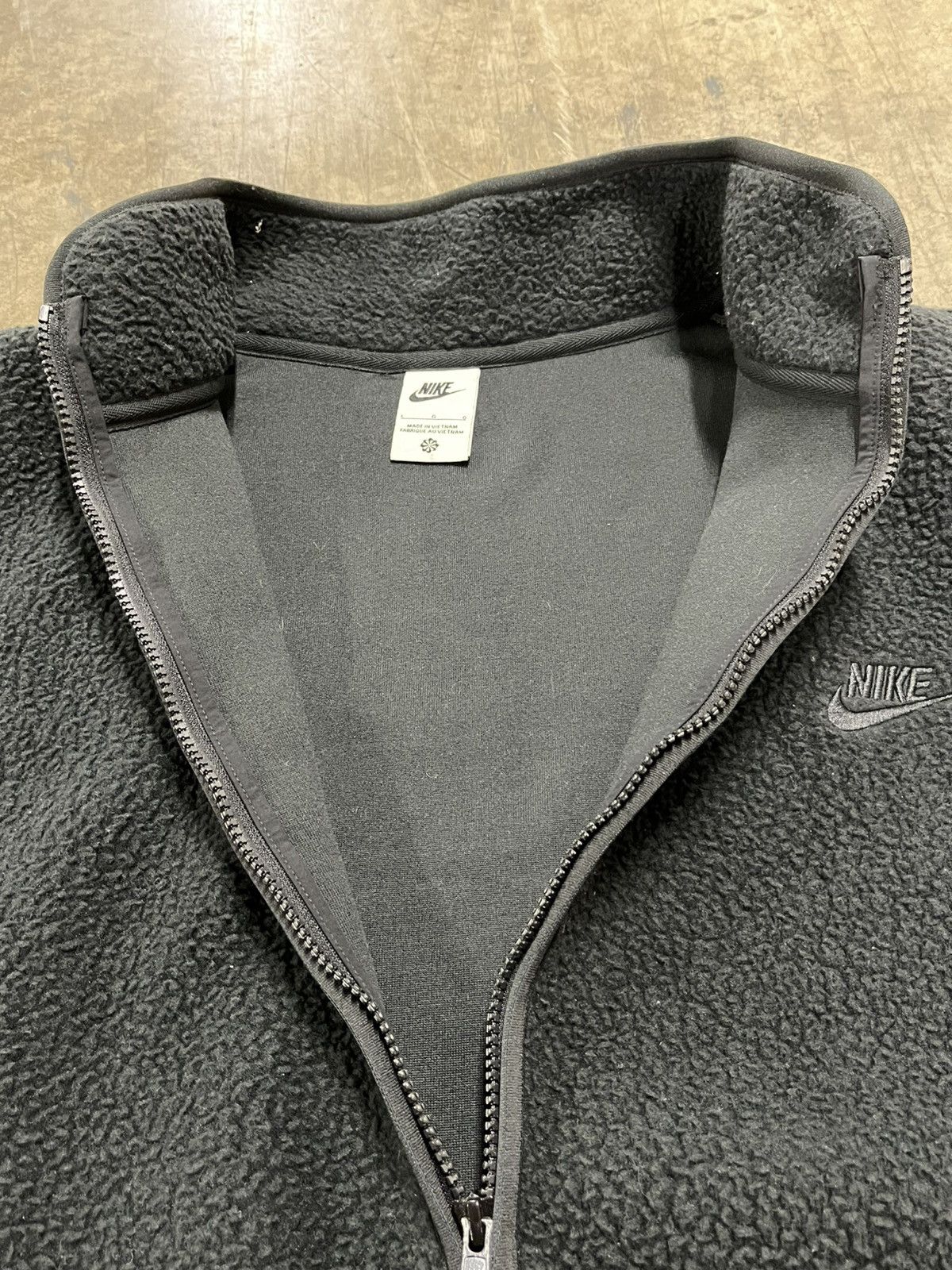 Nike × Vintage Nike Sherpa Fleece Jacket heavy weight streetwear hype rare Size US L / EU 52-54 / 3 - 11 Thumbnail