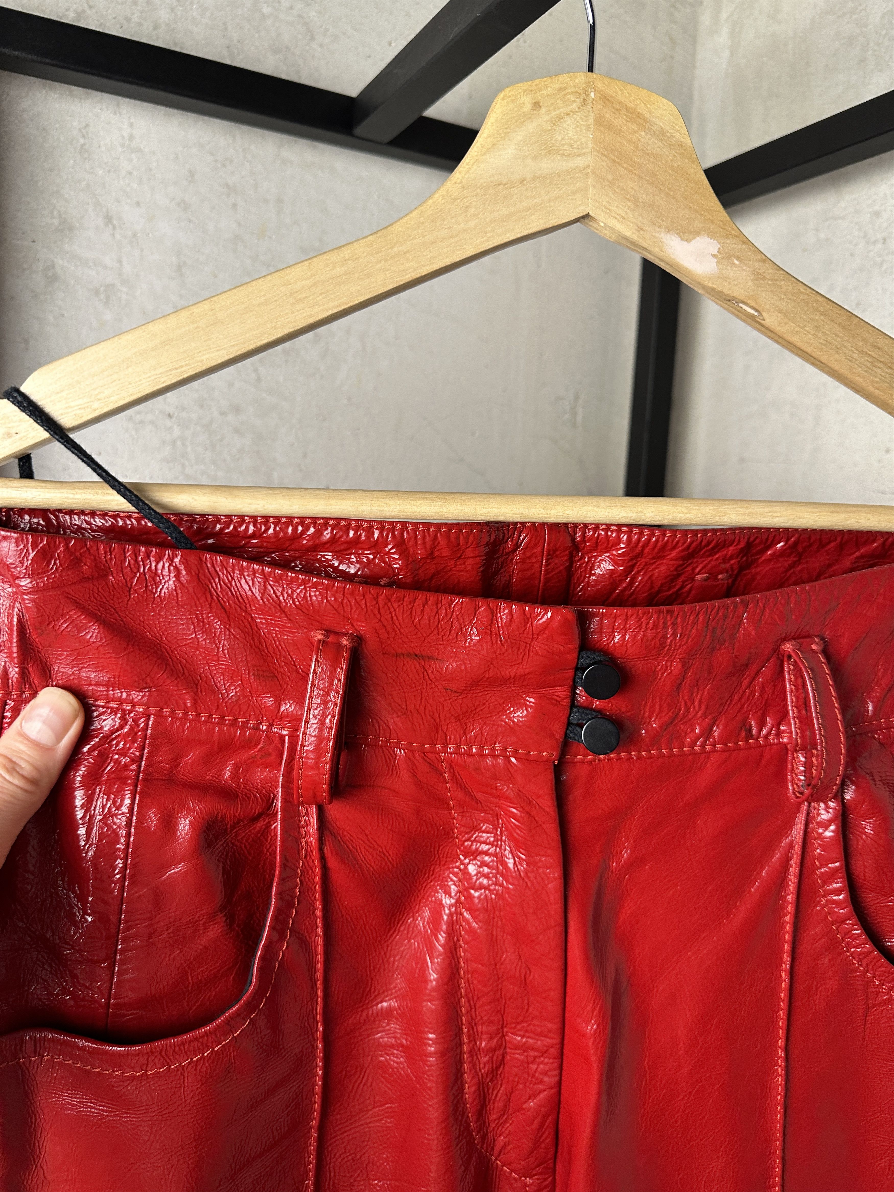 Petar Petrov Petar Petrov 2018 High-Rise Kangaroo Leather Pants Size 26" / US 2 / IT 38 - 6 Thumbnail