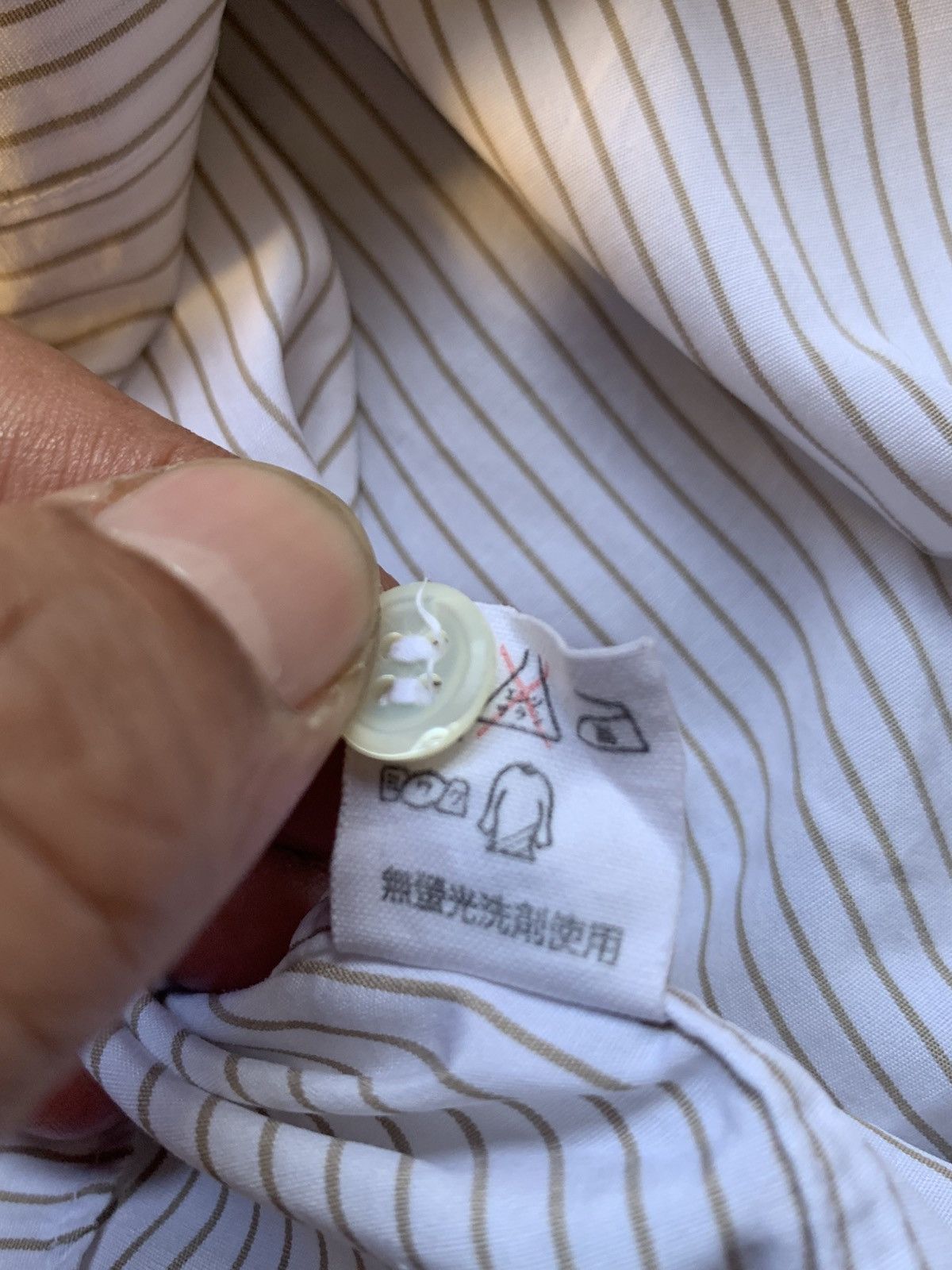Issey Miyake Issey miyake x hamilton striped shirt Size US L / EU 52-54 / 3 - 6 Thumbnail