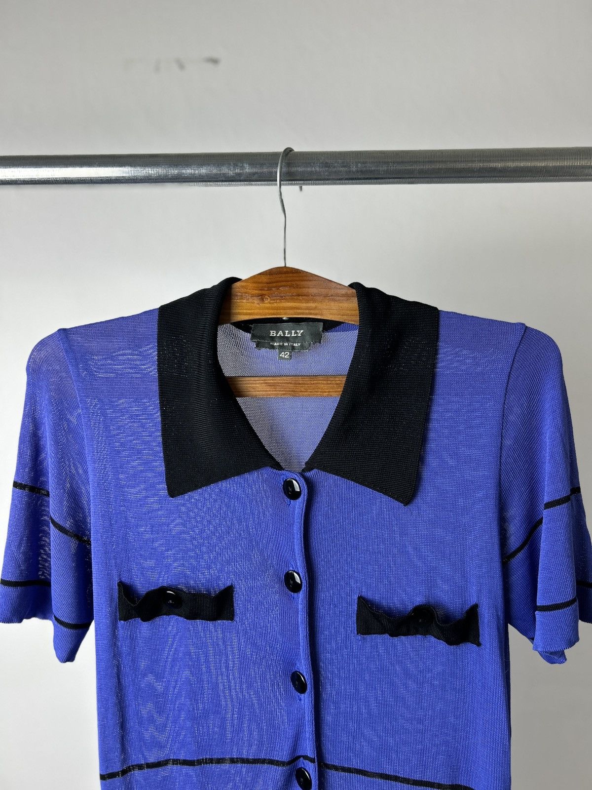 Bally bally button up made in italy Size M / US 6-8 / IT 42-44 - 2 Thumbnail