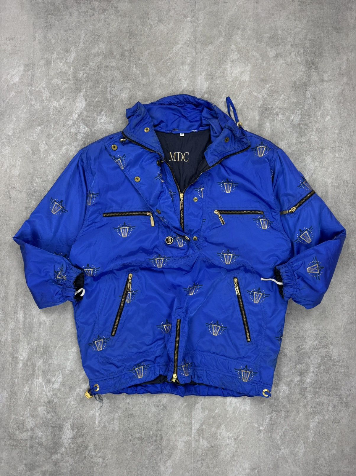 Other MDC vintge SKI jacket Womens snow winter funs half zip 90s Size M / US 6-8 / IT 42-44 - 2 Thumbnail