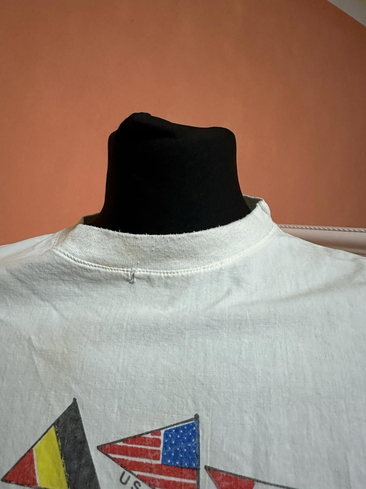 The Unbranded Brand VINTAGE BARCELONA 1992 SUMMER OLYMPICS FLAG COUNTRY T-SHIRT Size US XL / EU 56 / 4 - 4 Thumbnail
