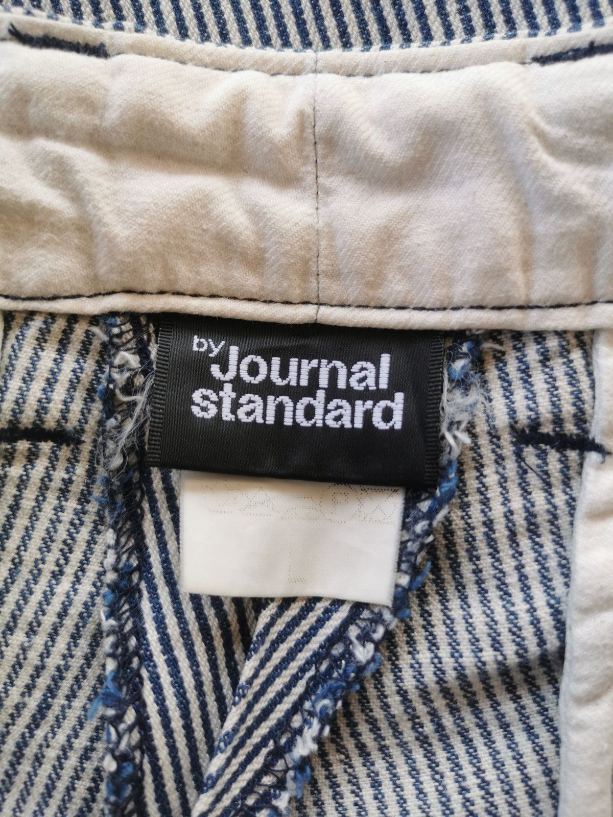 Journal Standard Hemp Journal Standard Pinstripe Patch Pocket Pants Size US 32 / EU 48 - 11 Thumbnail