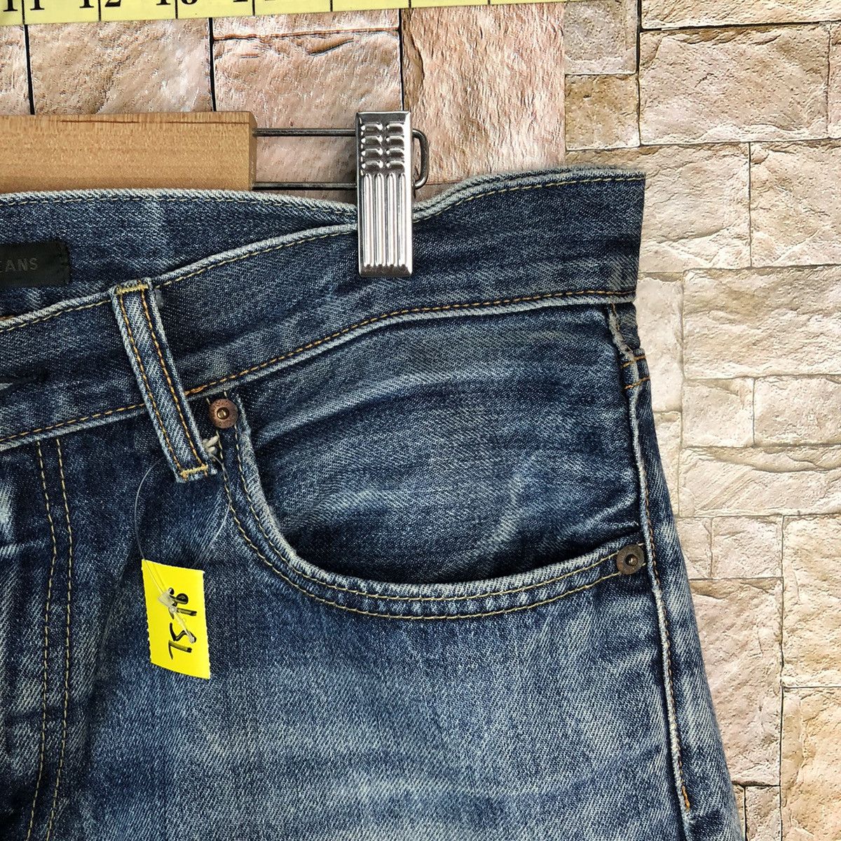 Uniqlo Uniqlo vintage Jeans faded Blue Denim Pants #7578 Size US 32 / EU 48 - 9 Thumbnail