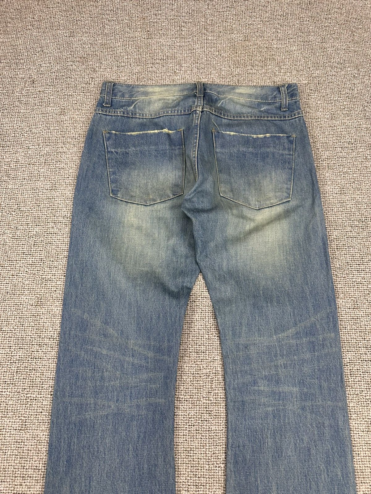Play Cloths Play Flare Light Blue Denim 32x32 D786 Size US 32 / EU 48 - 5 Thumbnail