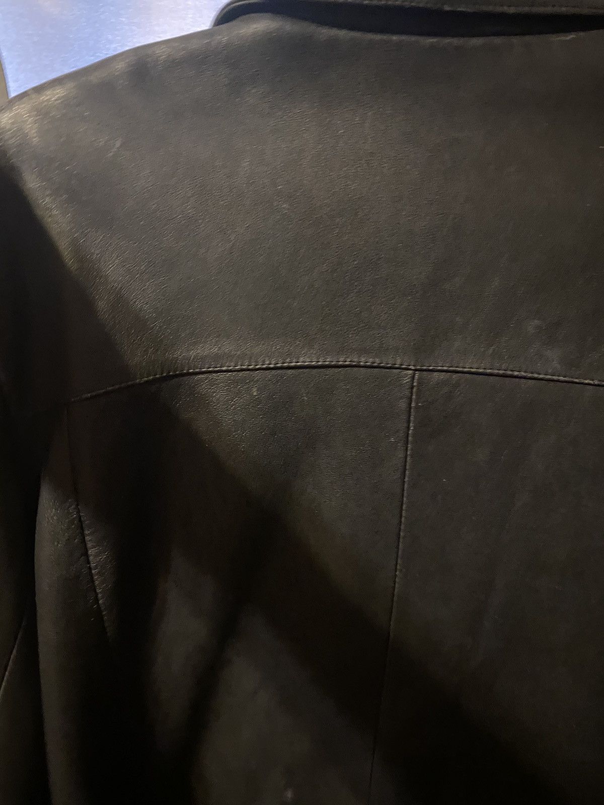 Alfani Alfani Womes Leather Jacket Large Size L / US 10 / IT 46 - 4 Thumbnail