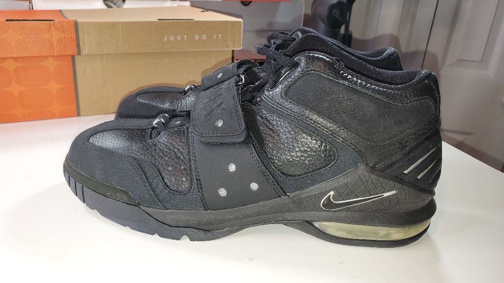 Nike Air Force Operate Black Size 10.5 2003 310429001 Size US 10.5 / EU 43-44 - 3 Thumbnail