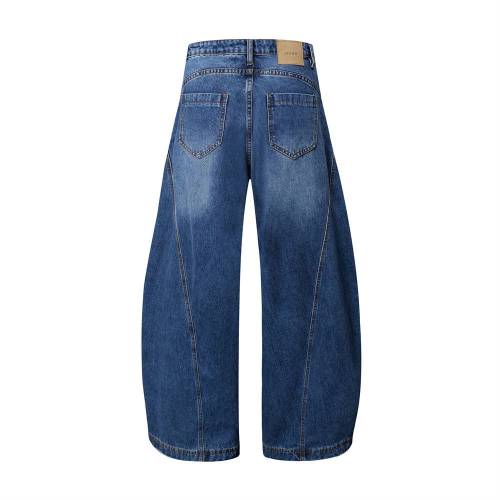 Japanese Brand × Vintage Men's street loose American machete washed jeans y2k Size US 32 / EU 48 - 2 Thumbnail