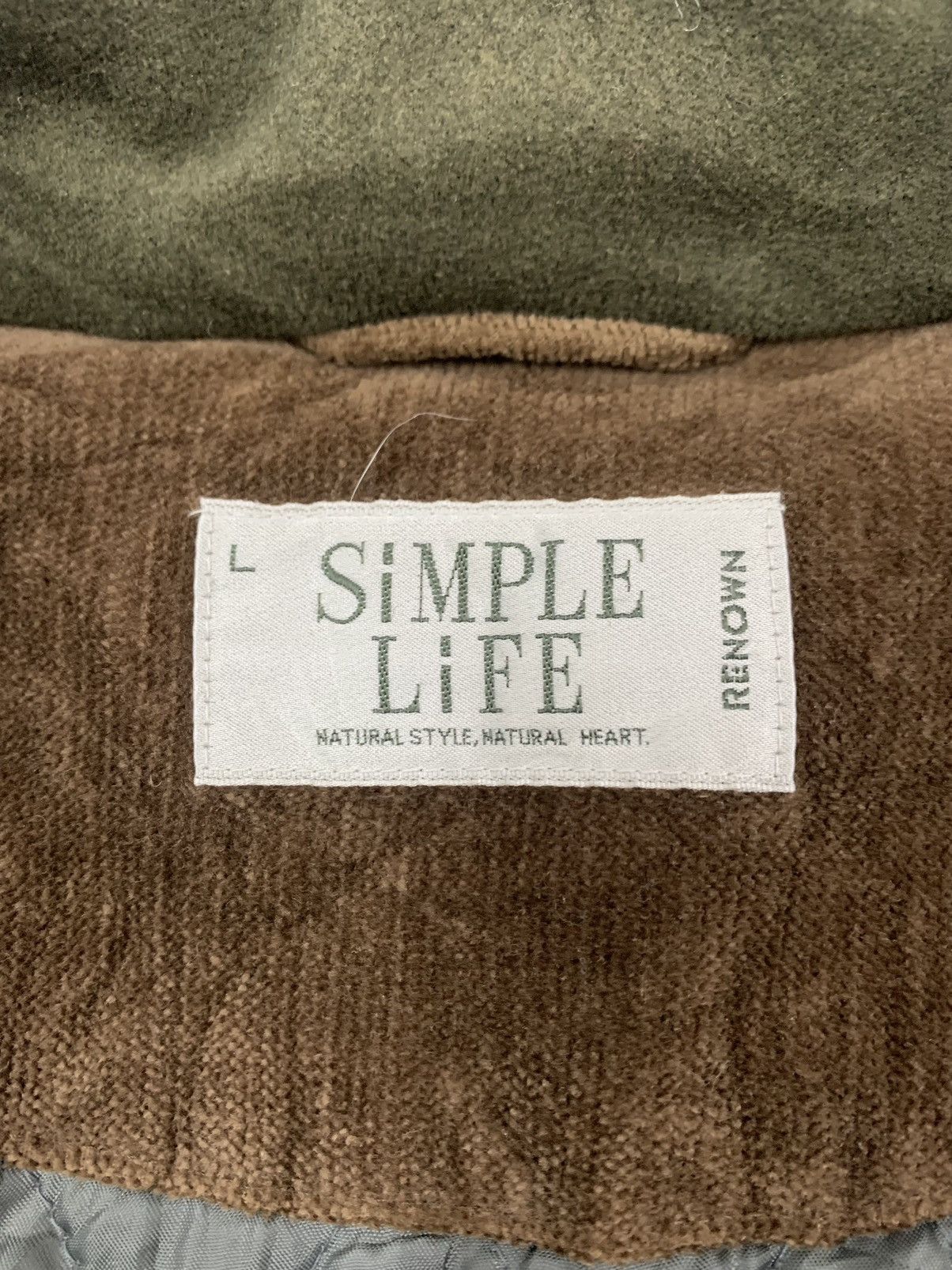RENOWN × Vintage Vtg Simple Life Renown Block Style Jacket Size US L / EU 52-54 / 3 - 9 Thumbnail