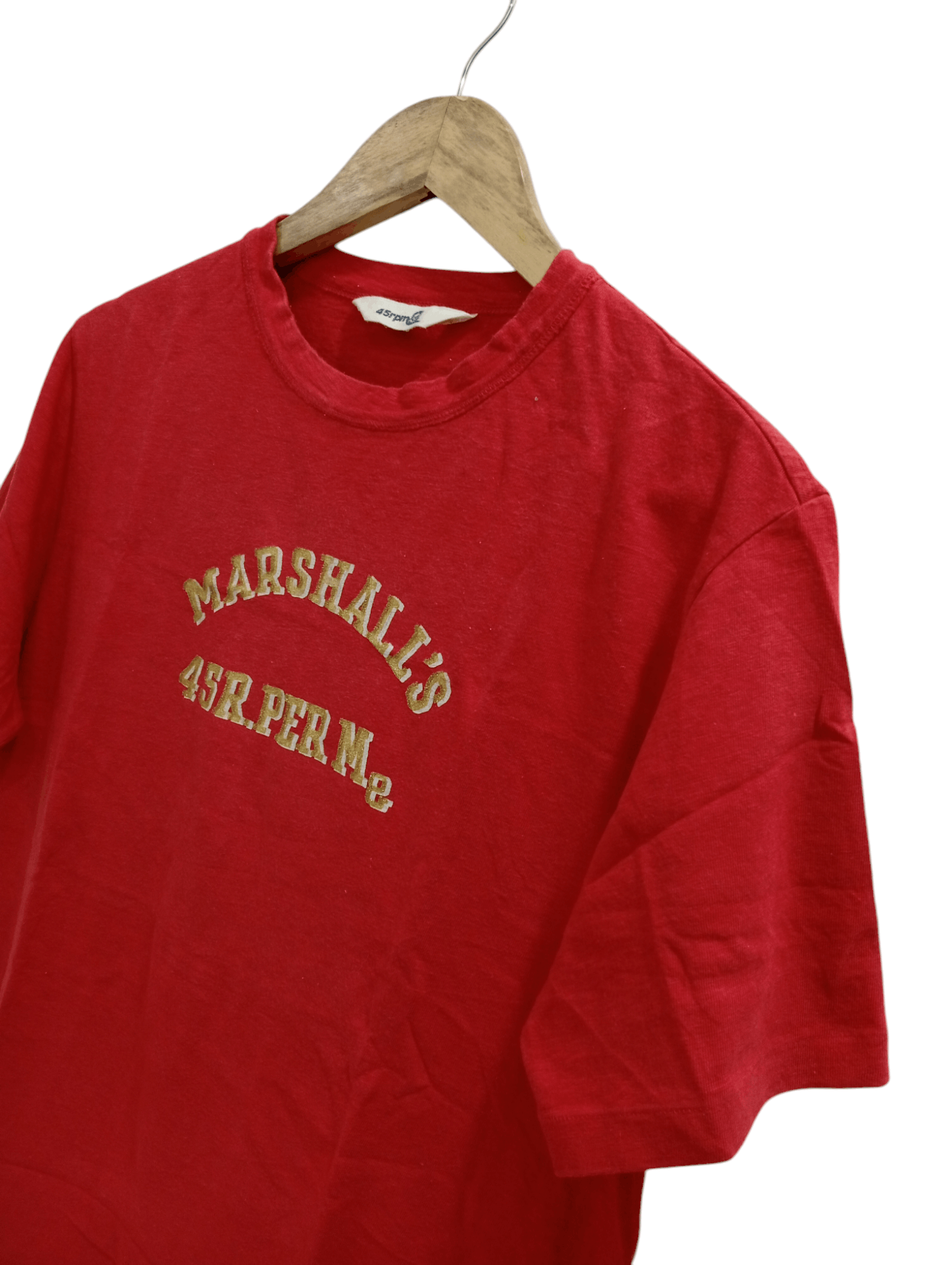45rpm × Japanese Brand × Vintage 🔥🔥Vintage Style 45RPM Marshall's T-Shirt Size US M / EU 48-50 / 2 - 6 Thumbnail