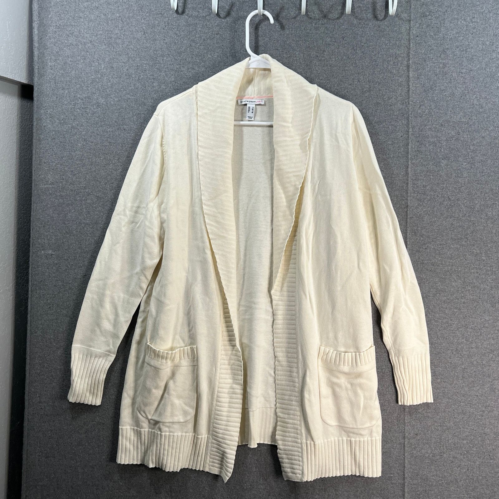 Isaac Mizrahi Isaac Mizrahi LIVE! Shaul Collar Sweater Cardigan Size S / US 4 / IT 40 - 1 Thumbnail