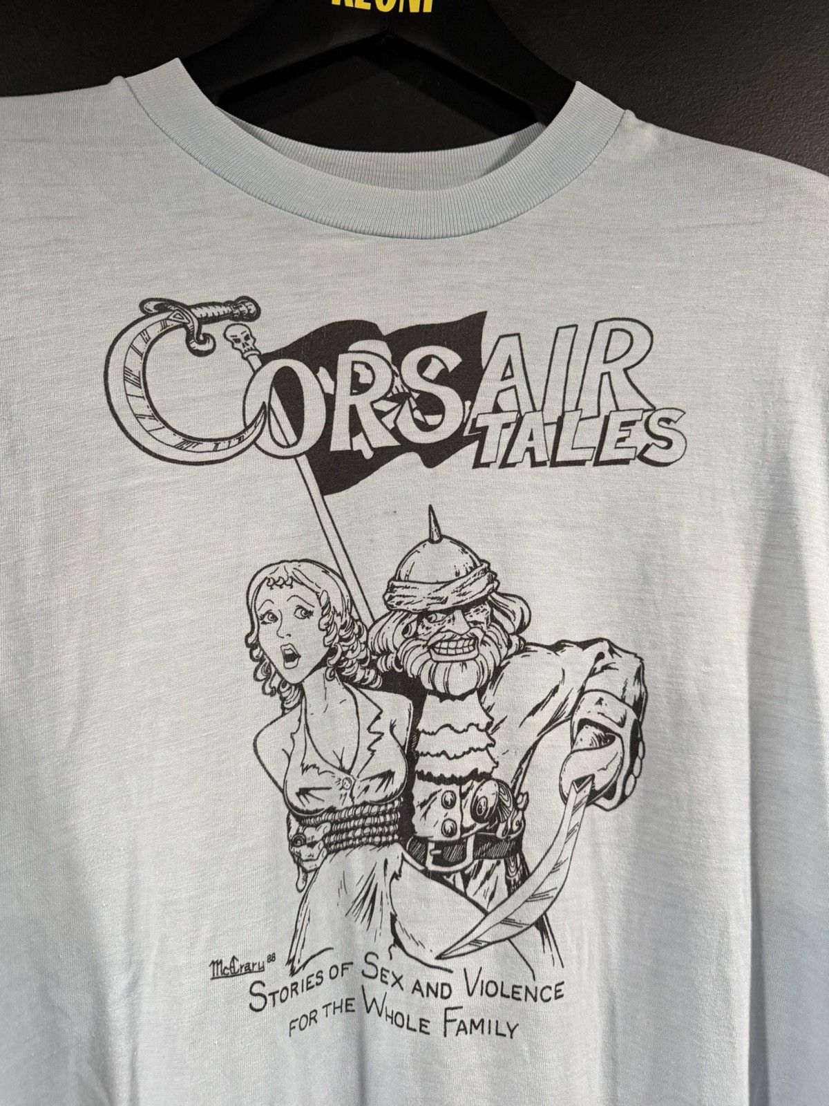 Vintage 1988 Vintage Soft Thin Single Stitch Rare Cult Grunge Tee M Size US M / EU 48-50 / 2 - 2 Thumbnail