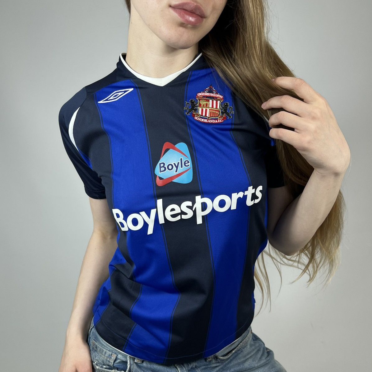 Umbro Vintage Y2K Umbro Teemu Tainio Sunderland Soccer Jersey Size XS / US 0-2 / IT 36-38 - 3 Thumbnail