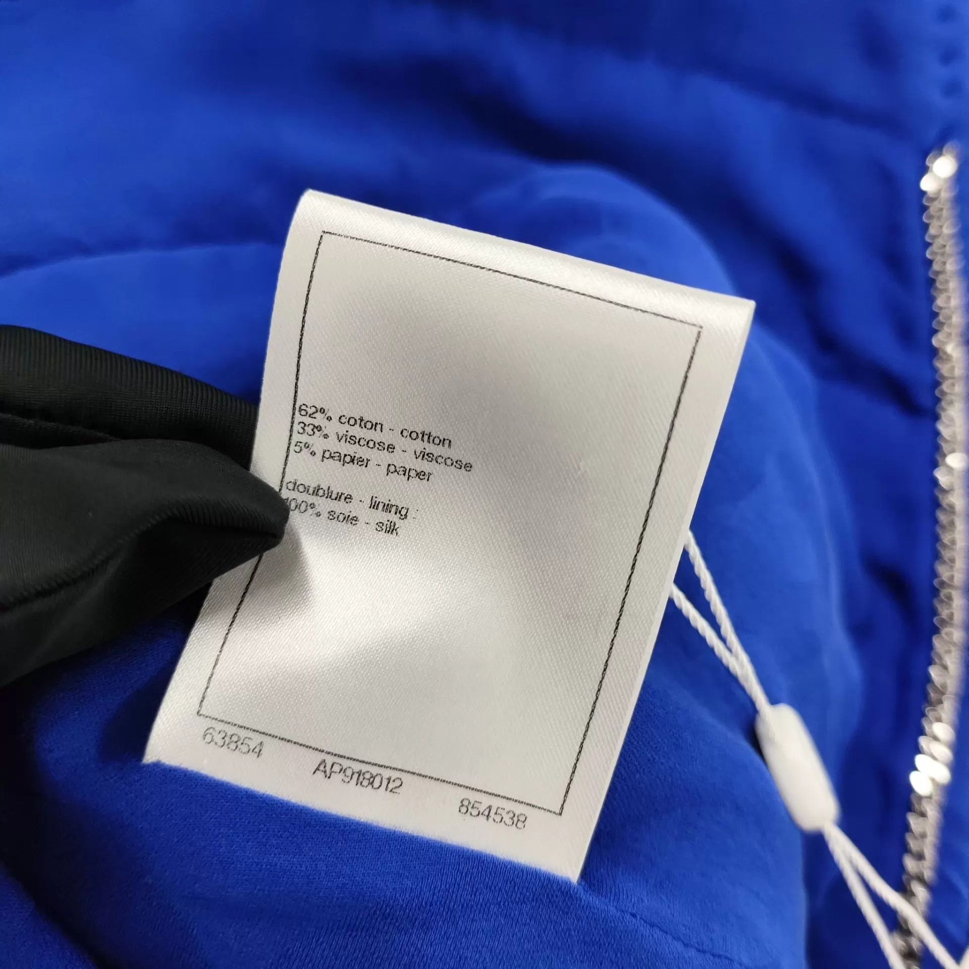 Chanel CHANEL 23P Blue Short Jacket 36 Size XS / US 0-2 / IT 36-38 - 6 Thumbnail