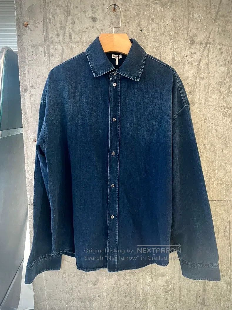 Loewe Loewe Denim jacket shirt Size US M / EU 48-50 / 2 - 1 Thumbnail