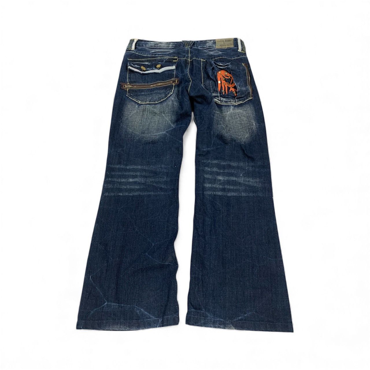 Swell Jeans N Denim Wide Flared If six was nine emo punk