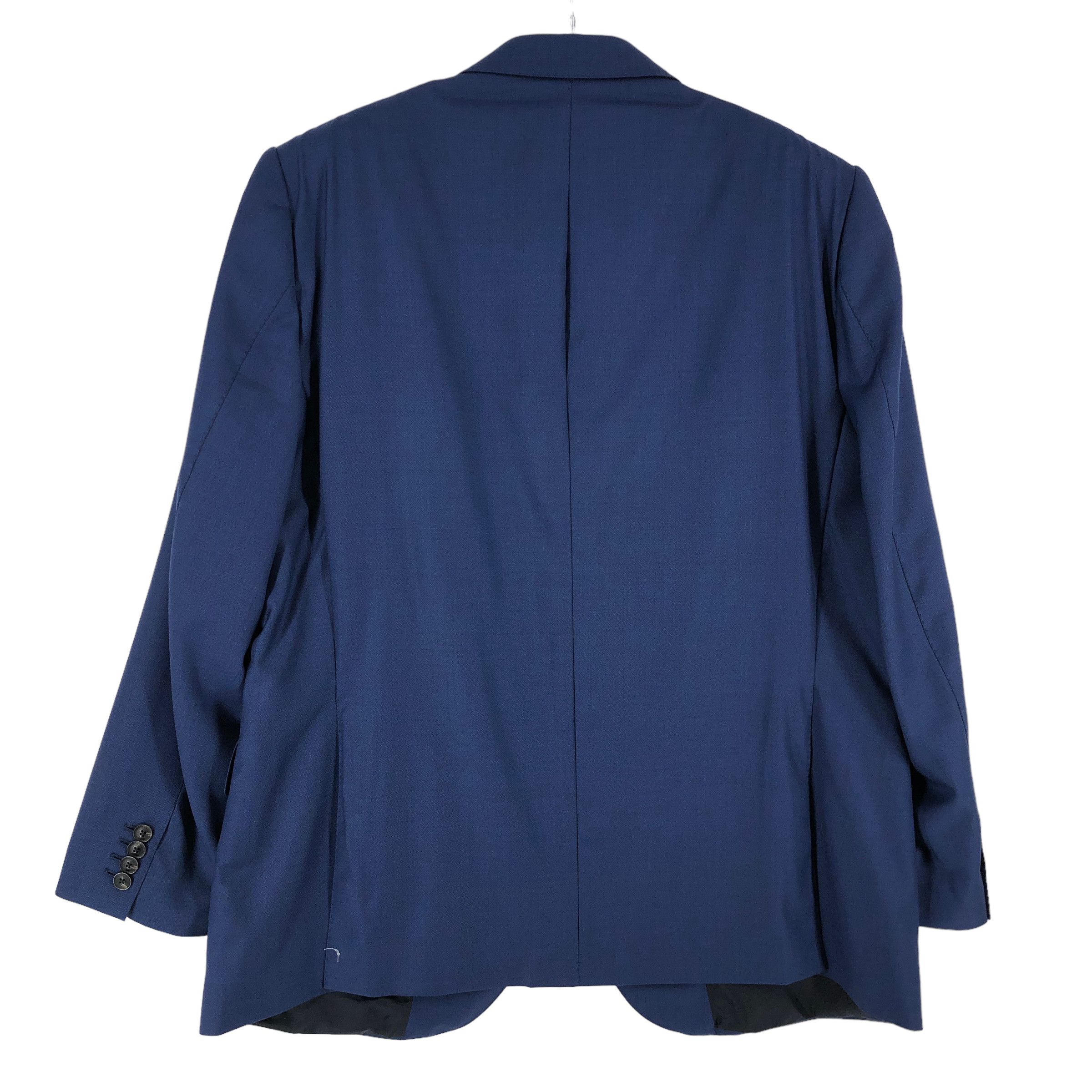 Suitsupply Lazio Pure Wool Blazer Size 4XL (EU:30; UK:50; US:50S) Size 50S - 2 Thumbnail