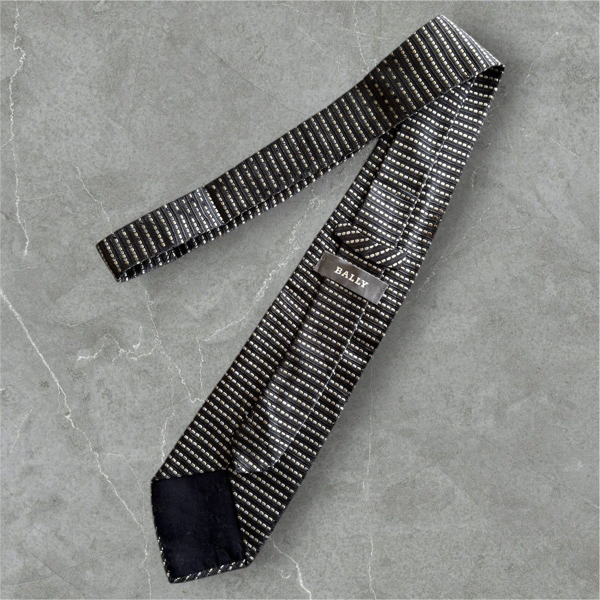 Christian Dior Monsieur Lot of 3 LUXURY DESIGNERS Silk Neckties V Size ONE SIZE - 12 Thumbnail
