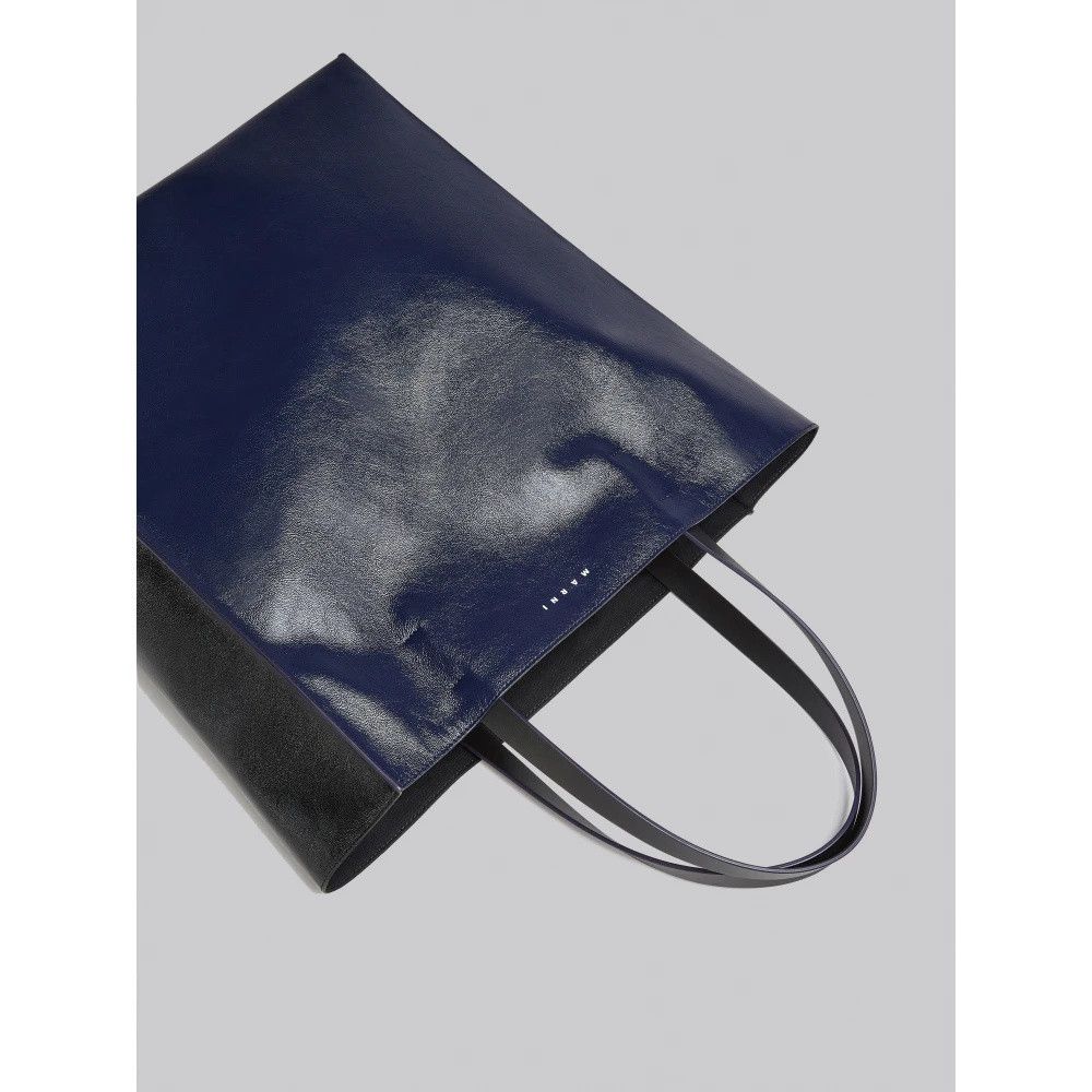 Marni o1w1db11125 Size :OS/Museo Soft Large Bag in Nevy Blue Size ONE SIZE - 5 Thumbnail
