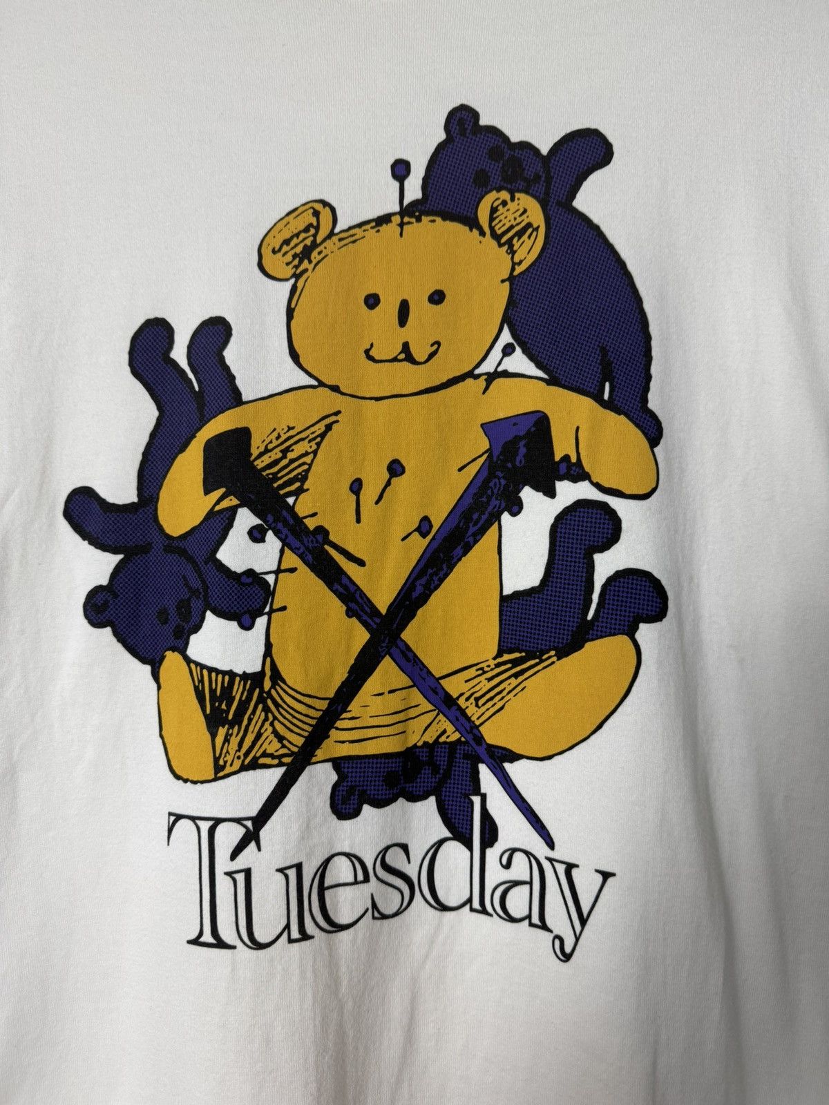 Undercover Undercover “Tuesday” Graphic T-Shir Japanese Designer Size US L / EU 52-54 / 3 - 4 Thumbnail