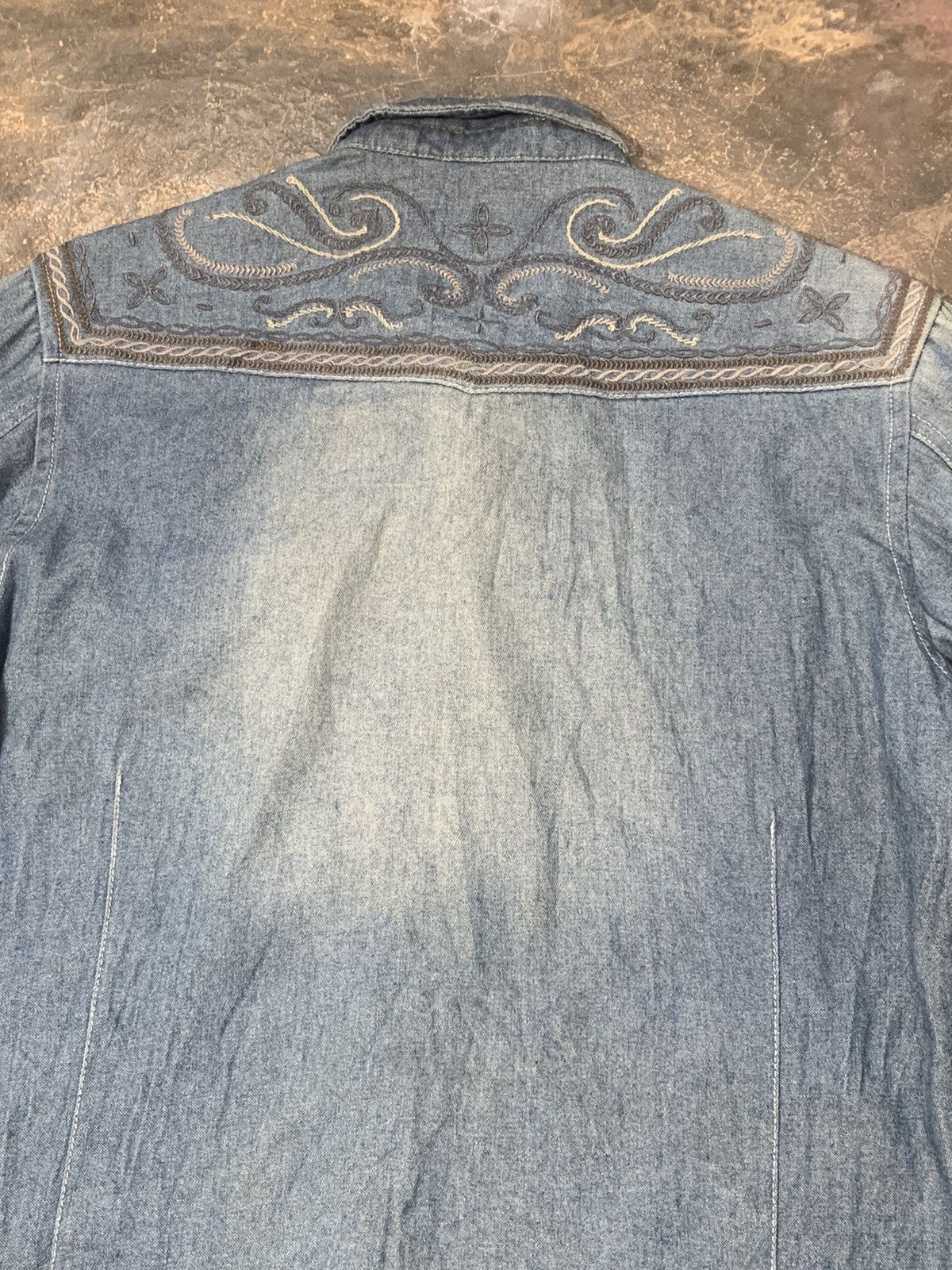 Schlussel Vintage Schlussel embroidered western shirt Size US M / EU 48-50 / 2 - 3 Thumbnail