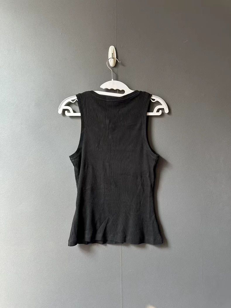 Loewe LOEWE Black embroidered vest Size M / US 6-8 / IT 42-44 - 2 Thumbnail