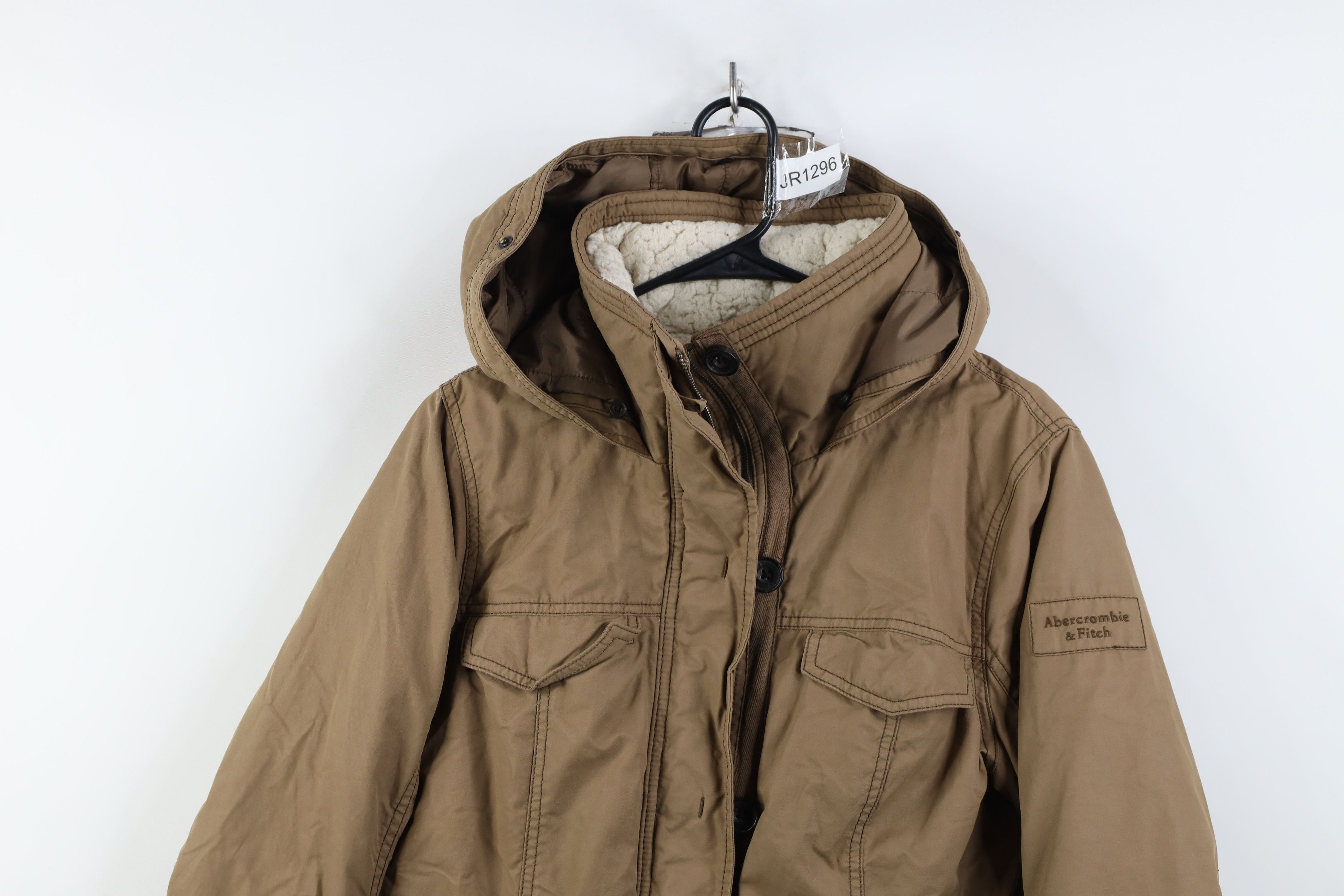 Abercrombie & Fitch Vintage 90s Y2K Abercrombie & Fitch Lined Parka Jacket Size L / US 10 / IT 46 - 2 Thumbnail