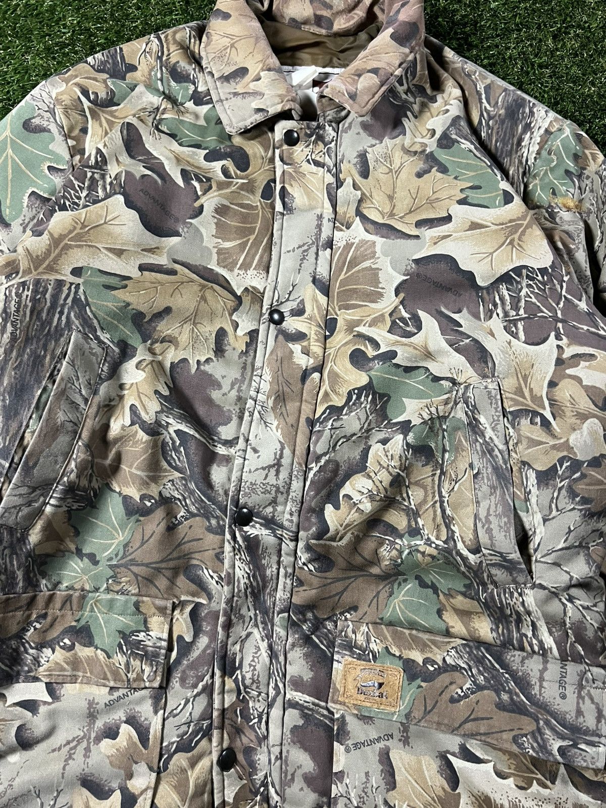 Realtree Vintage 90s Real Tree Camo Fall Winter Chore Detroit Jacket Size US XL / EU 56 / 4 - 2 Thumbnail