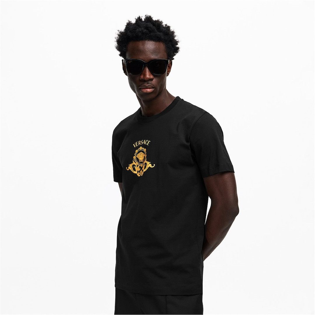 Versace o1g2r1mq0526 Medusa Crstt T-Shirt in Black Size US S / EU 44-46 / 1 - 3 Thumbnail