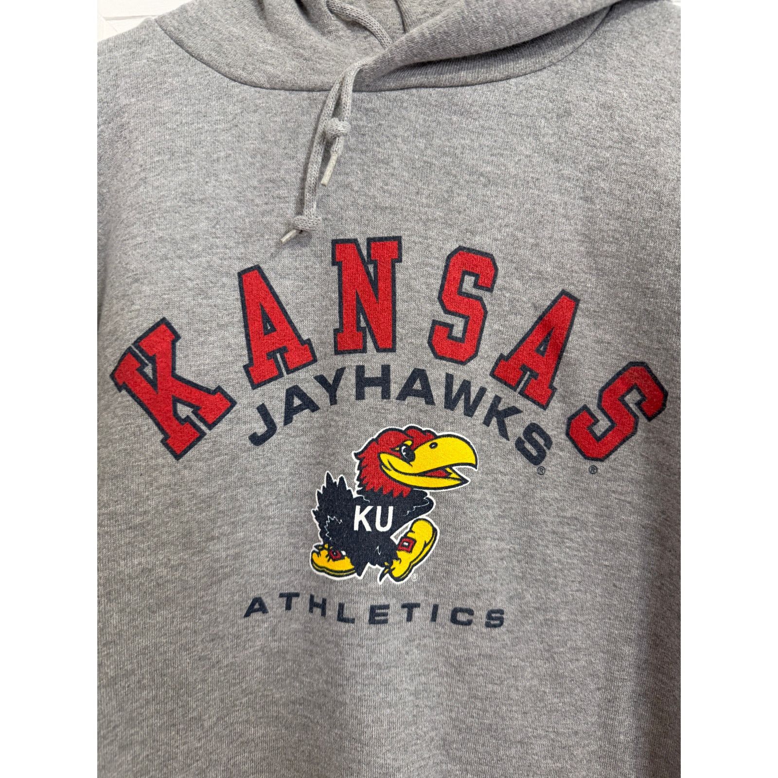 Russell Athletic Vintage Kansas Jayhawks Hoodie Sweatshirt Men's Size XXL Size US XXL / EU 58 / 5 - 3 Thumbnail