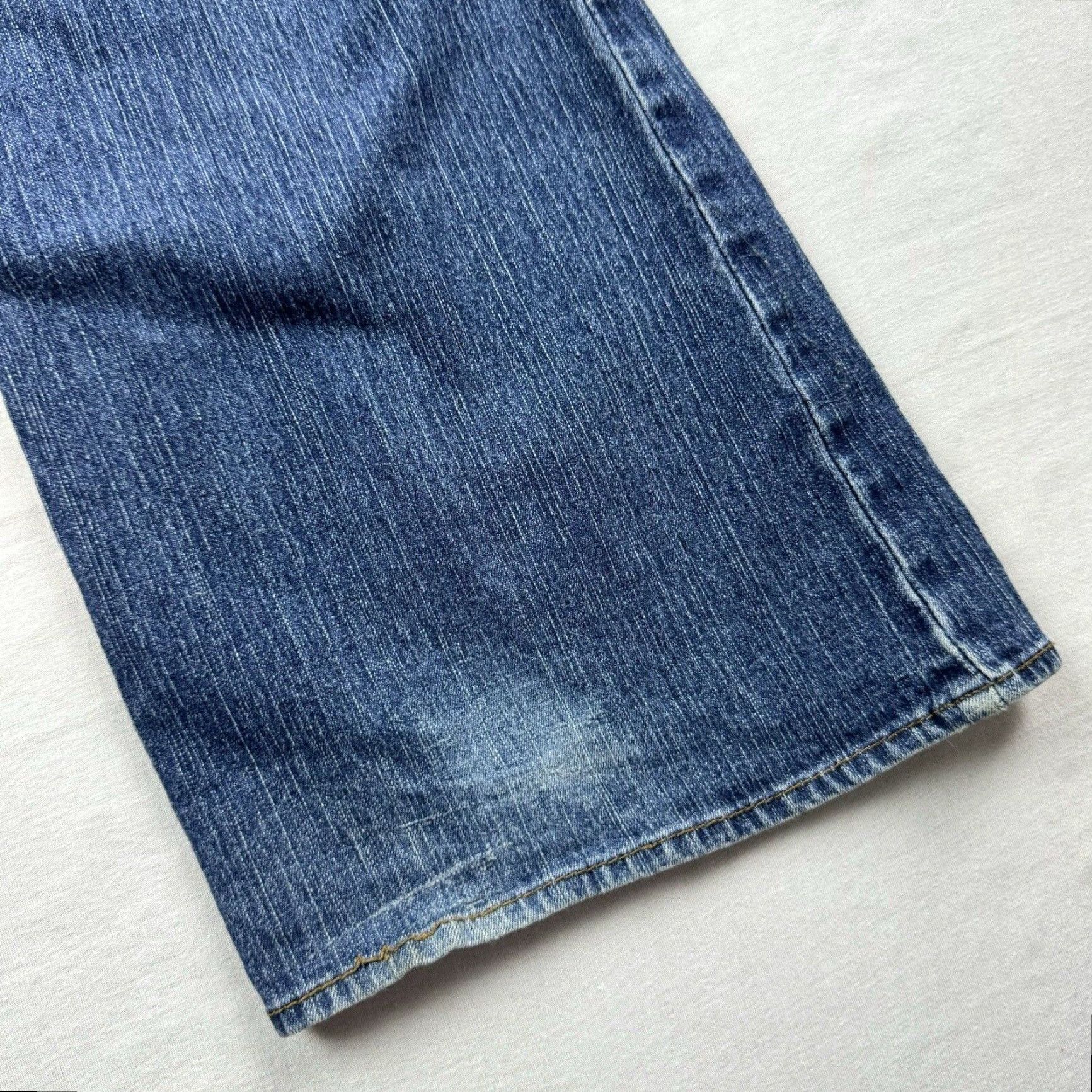 Vintage VINTAGE YMI Jeans Women 11 Blue Low Rise Bootcut Hipster Y2K Grunge Classic Regular Jeans Womens size 11 blue bootcut Y2K hipster vintage YMI jeans Size 32" / US 10 / IT 46 - 6 Thumbnail