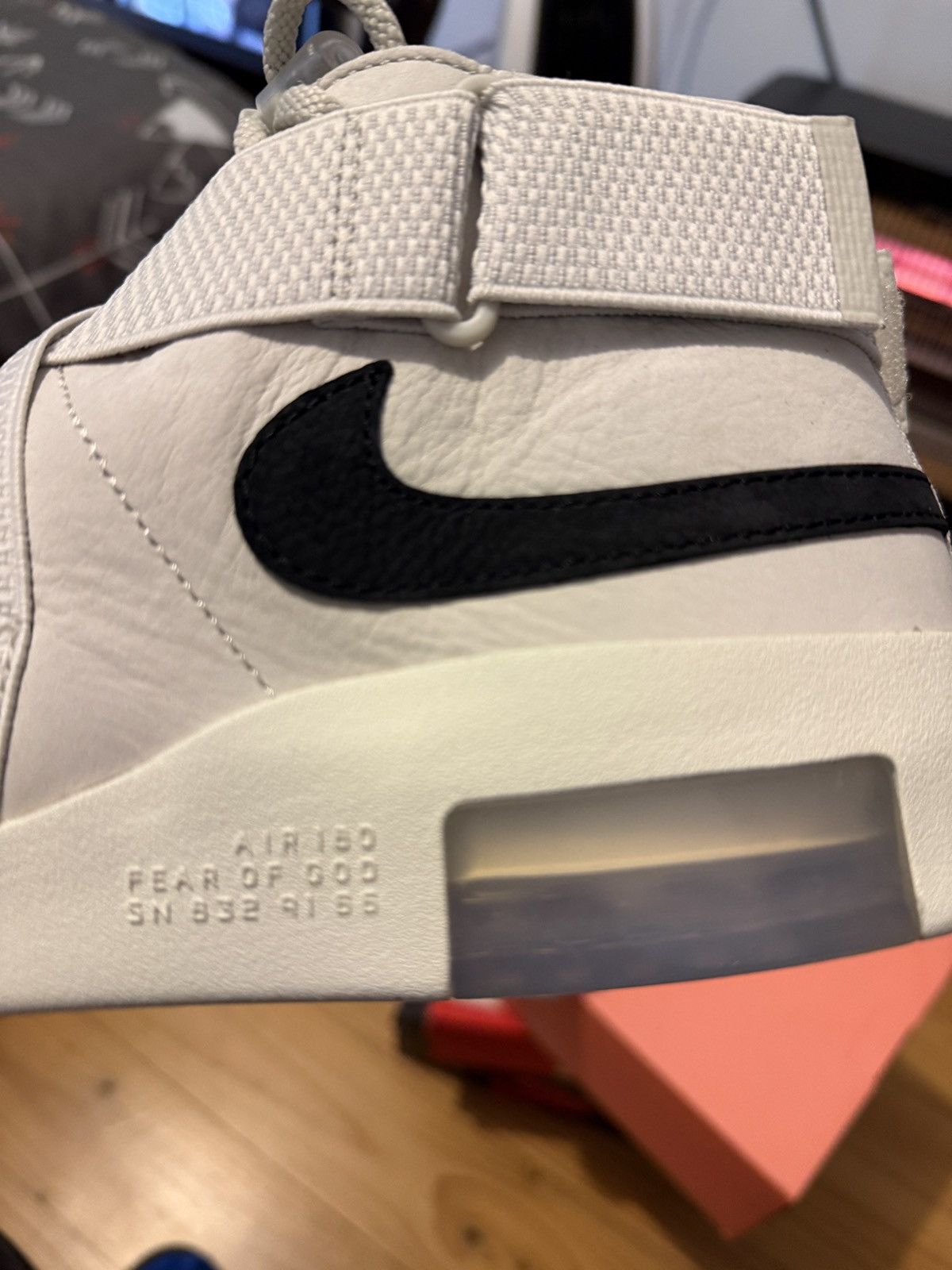 Fear of God × Nike Nike Air Fear Of God Raid ‘Light Bone’ Size US 8 / EU 41 - 4 Thumbnail