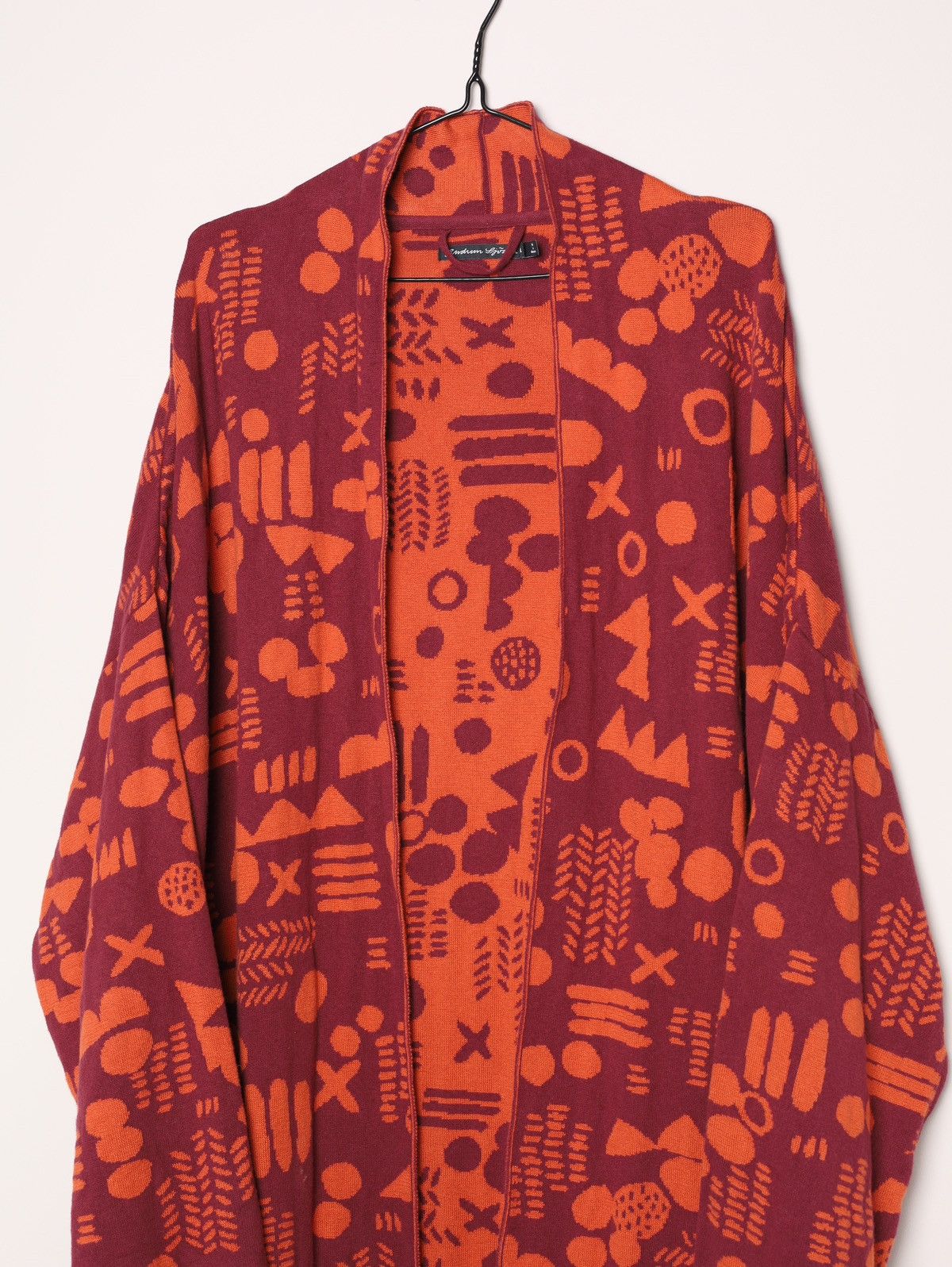 Gudrun Sjoden Gudrun Sjoden Cotton Long Cardigan Dress Coat Printed Flower Size XL / US 12-14 / IT 48-50 - 2 Thumbnail