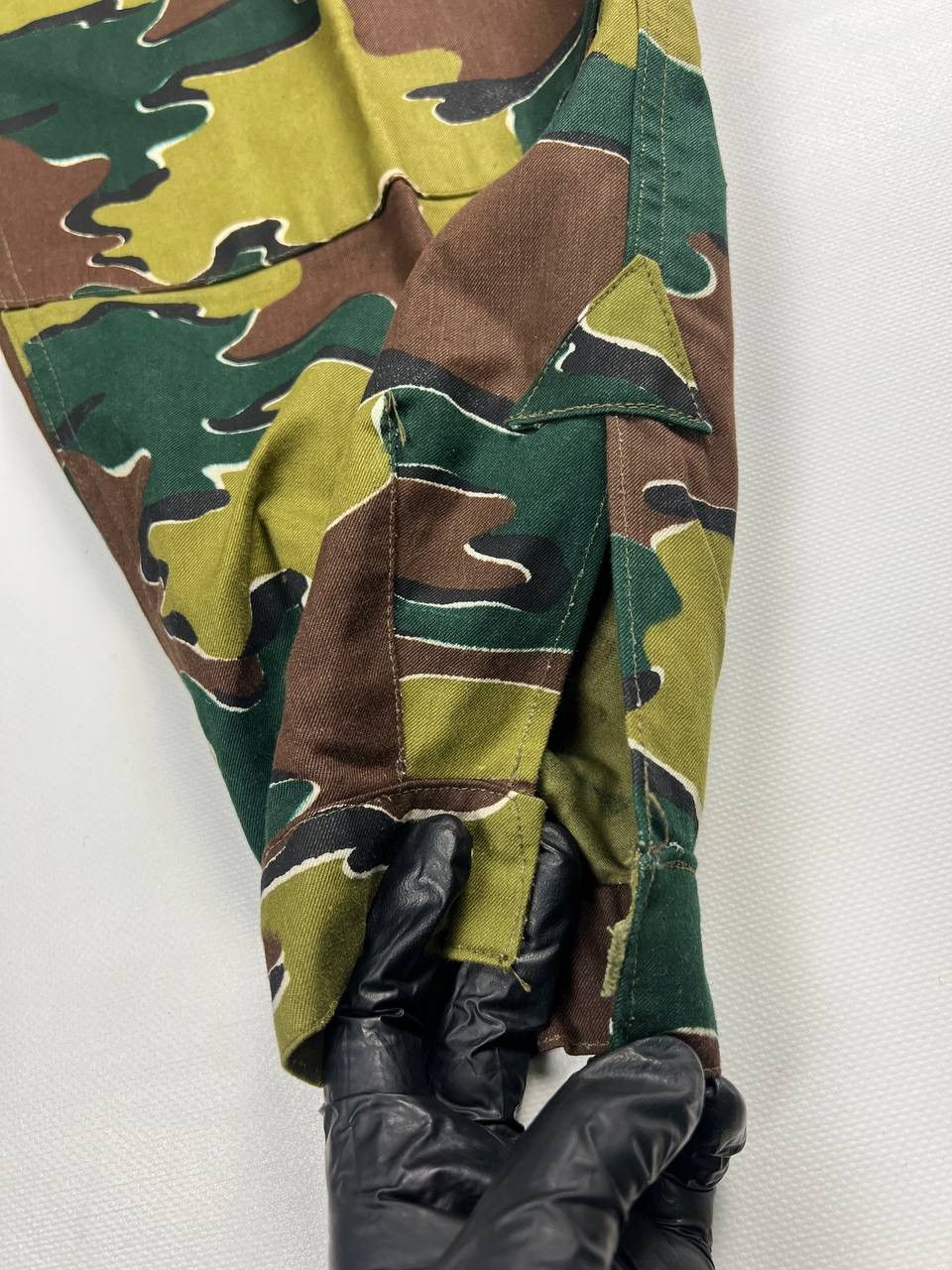 Vintage Old Belgian Jigsaw Camo Pants Seyntex 1962 Belgium cargo Size US 34 / EU 50 - 3 Thumbnail