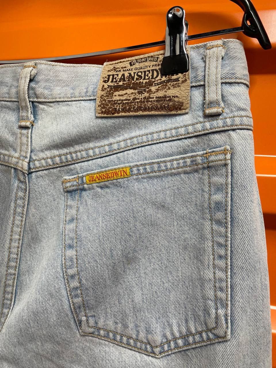 Edwin made in Japan Vintage Edwin Jeans Light Washed Denim Size US 33 - 2 Thumbnail