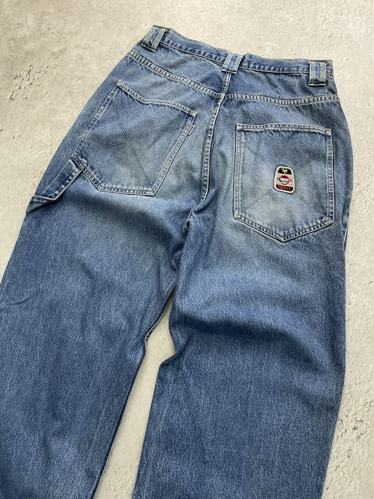 JNCO JNCO STYLE Y2K Vintage Wide Leg BAGGY Denim Jeans 90s USA Size US 33 - 11 Thumbnail