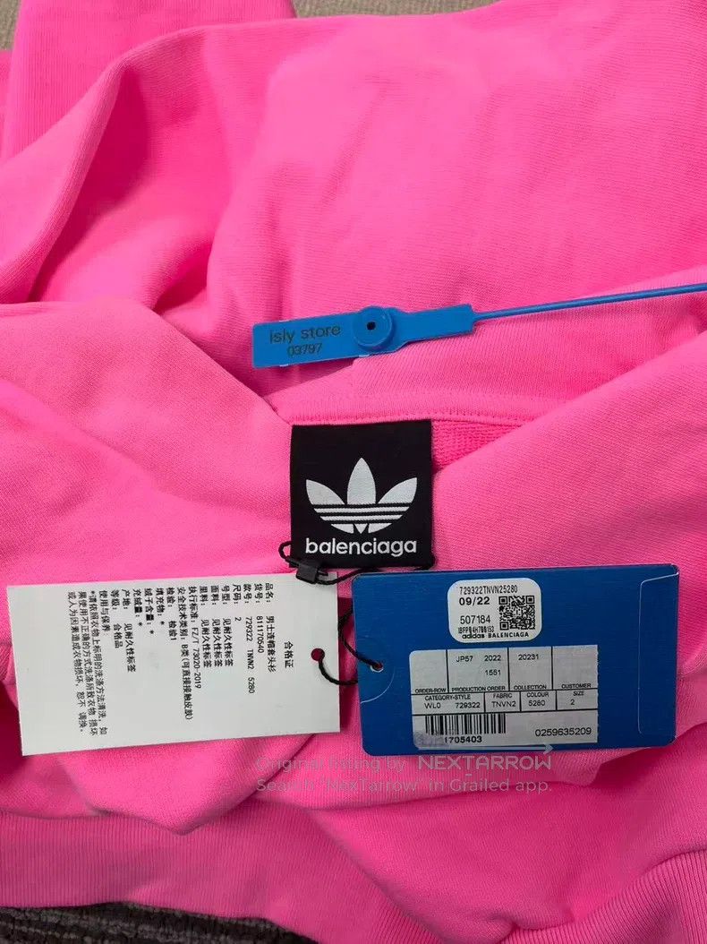 Balenciaga Balenciaga Logo Letter Hooded Loose Long Sleeve Sweatshirt Size US M / EU 48-50 / 2 - 7 Thumbnail