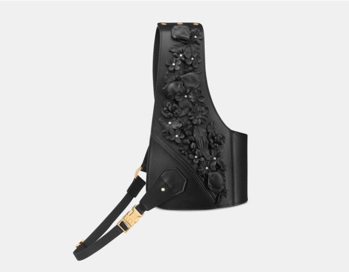Dior o1w1db10425 B0457U Size: OS / Adjustable Plastron in Black Size ONE SIZE - 2 Thumbnail