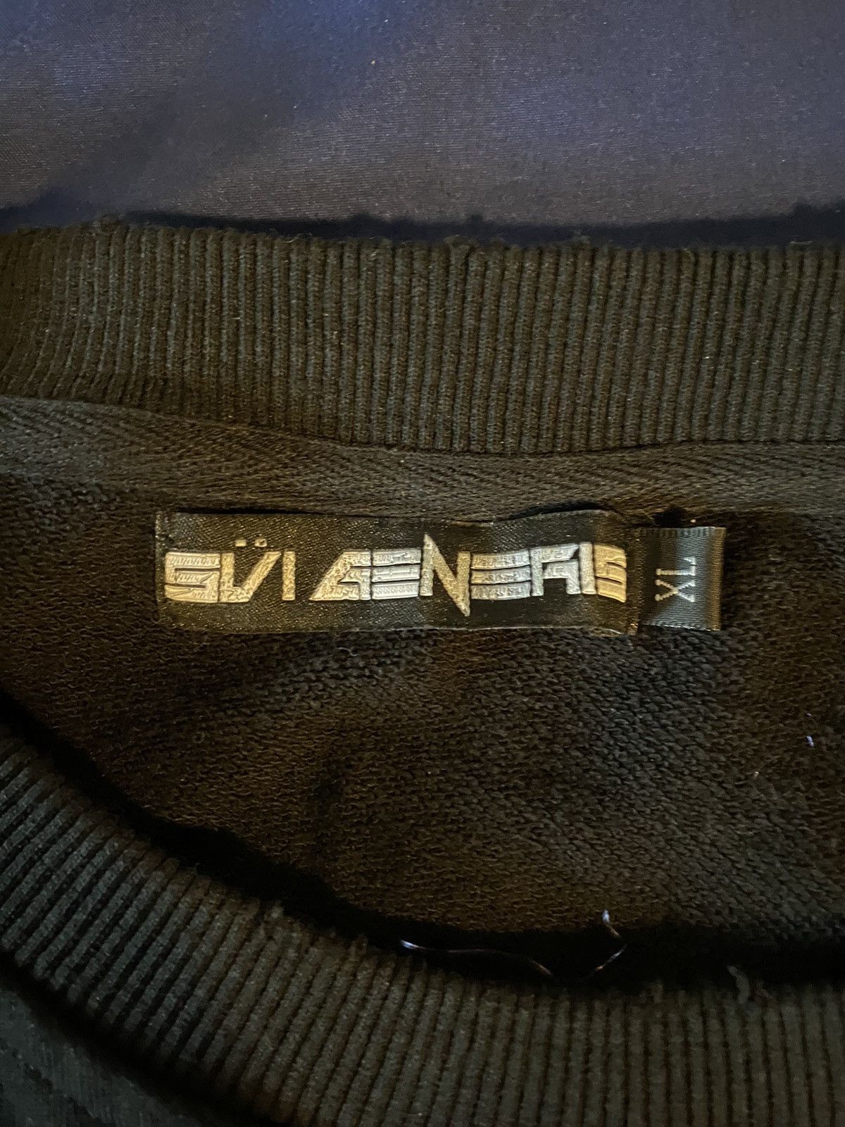 Designer × Vintage cropped boxy distressed long sleeve from süi generis Size US XL / EU 56 / 4 - 4 Thumbnail