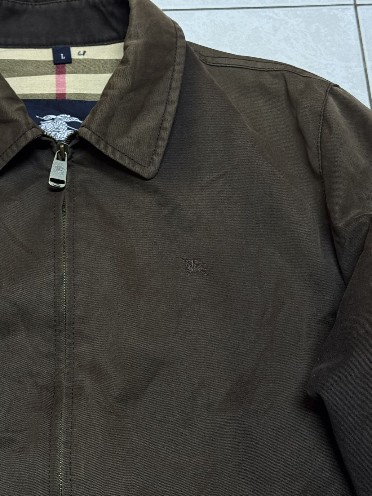 Burberry Burberry Jacket Style Size US L / EU 52-54 / 3 - 3 Thumbnail