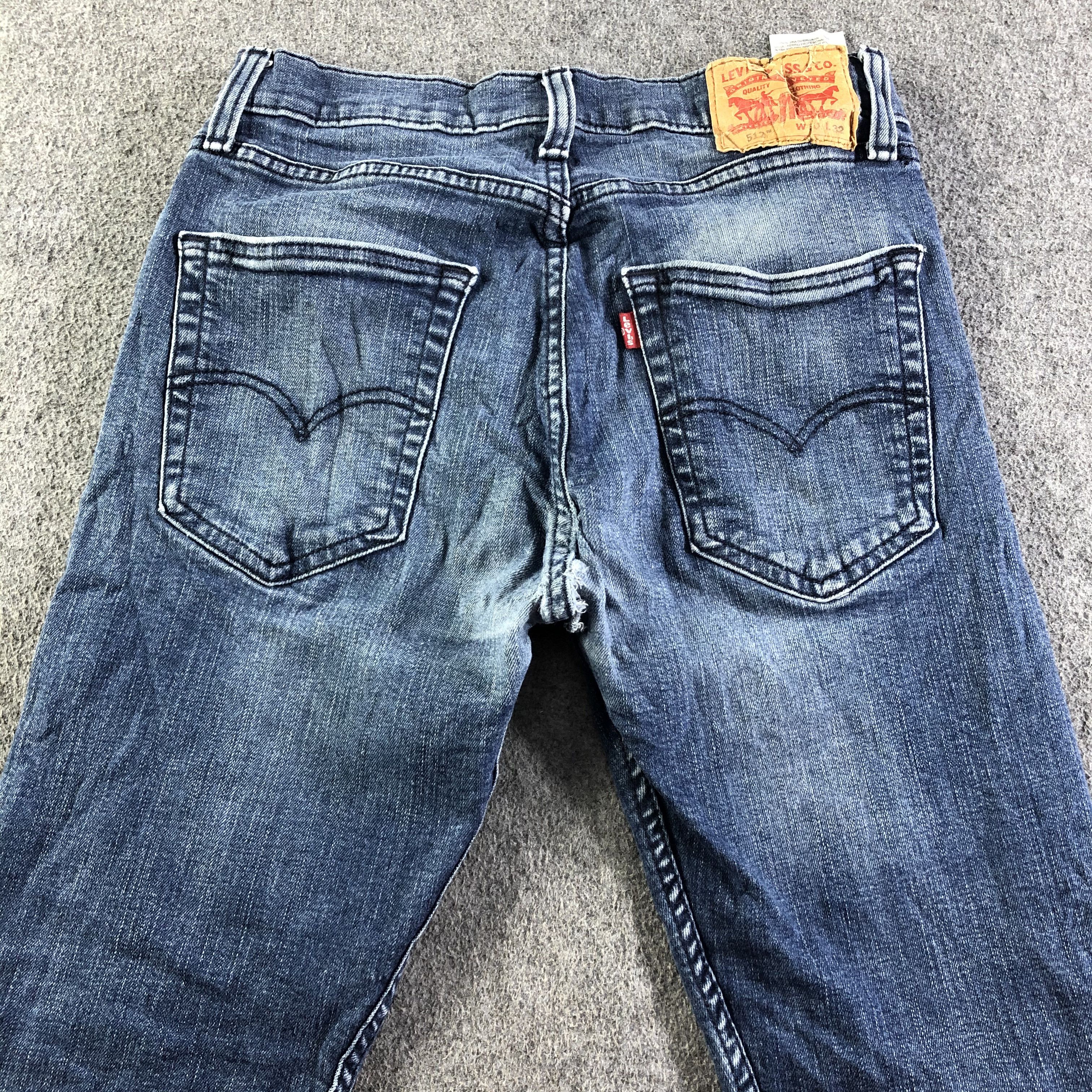 Levi's Vintage Blue Wash Levis 512 Jeans-J4148 Size US 28 / EU 44 - 4 Thumbnail