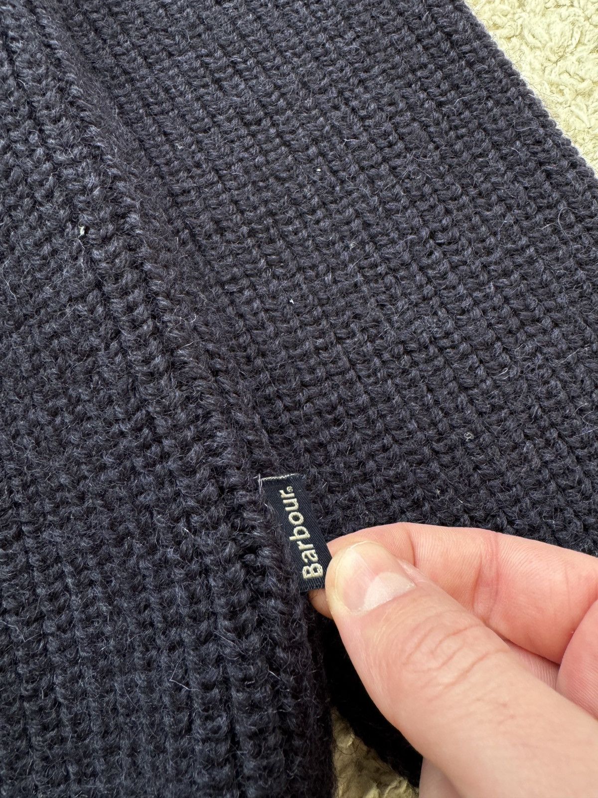 Barbour Barbour Tyne Crew Neck Knit Sweater Navy Size US M / EU 48-50 / 2 - 7 Thumbnail
