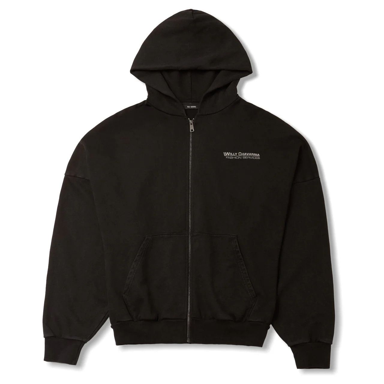 Willy Chavarria o1s1v1r1oon0825 Hoodie in Black Size US M / EU 48-50 / 2 - 1 Thumbnail