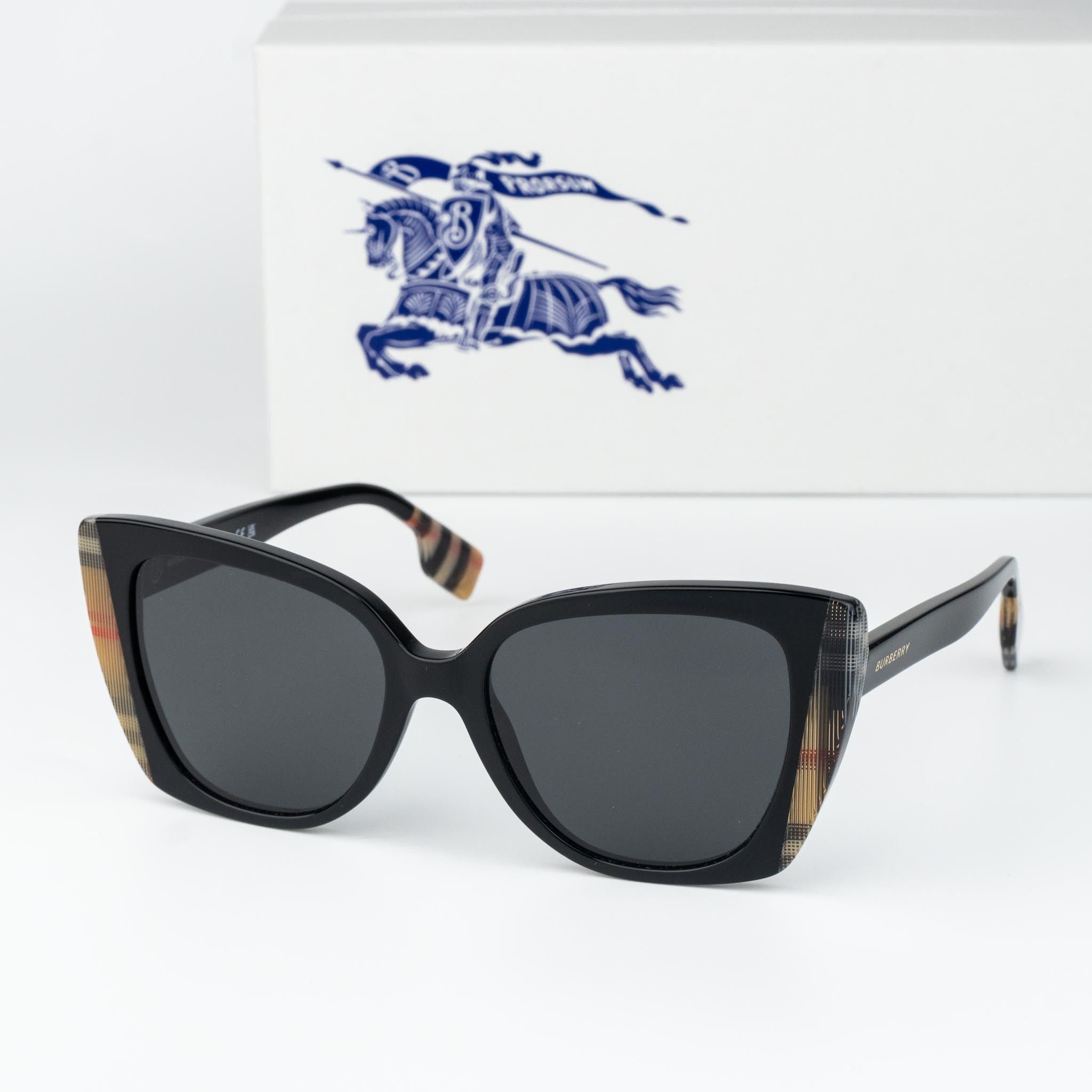 Burberry Burberry MARYL Women Sunglasses Cat Eye BE4393 405587 Size ONE SIZE - 1 Thumbnail