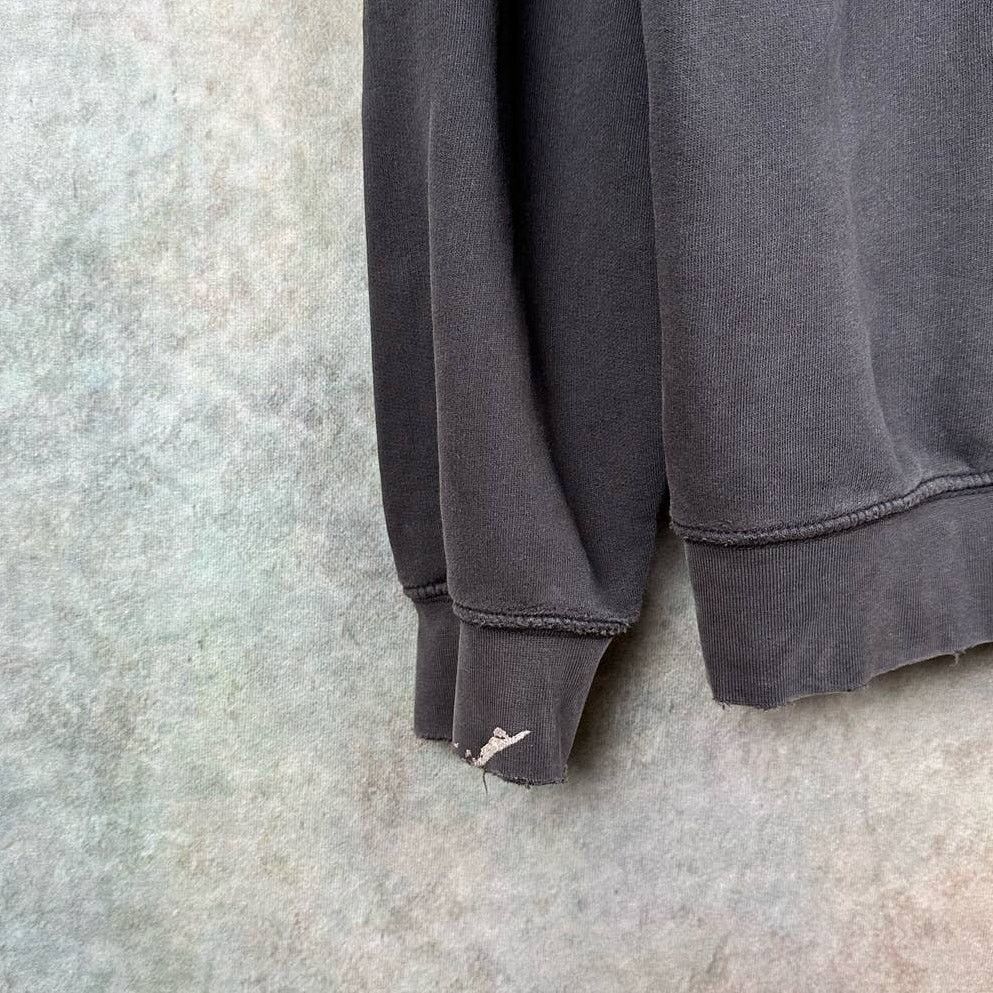 Nike × Vintage Vintage Y2K Nike Spell Out Hoodie Sz L Black Logo Swoosh Size US L / EU 52-54 / 3 - 9 Thumbnail