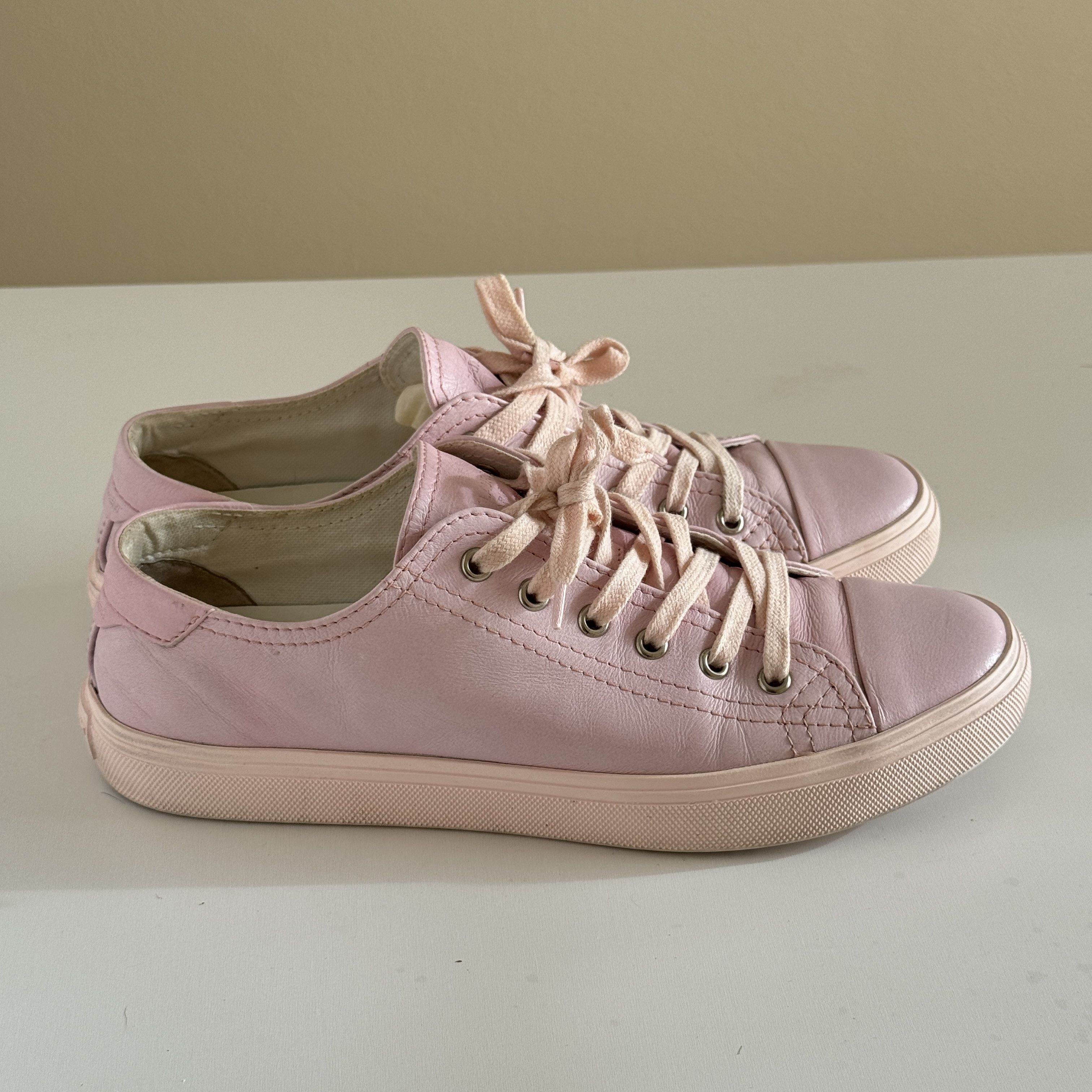 Saint Laurent Paris Saint Laurent Bedford Sneaker shoe Pink sz US 8.5 women Size US 8.5 / IT 38.5 - 6 Thumbnail