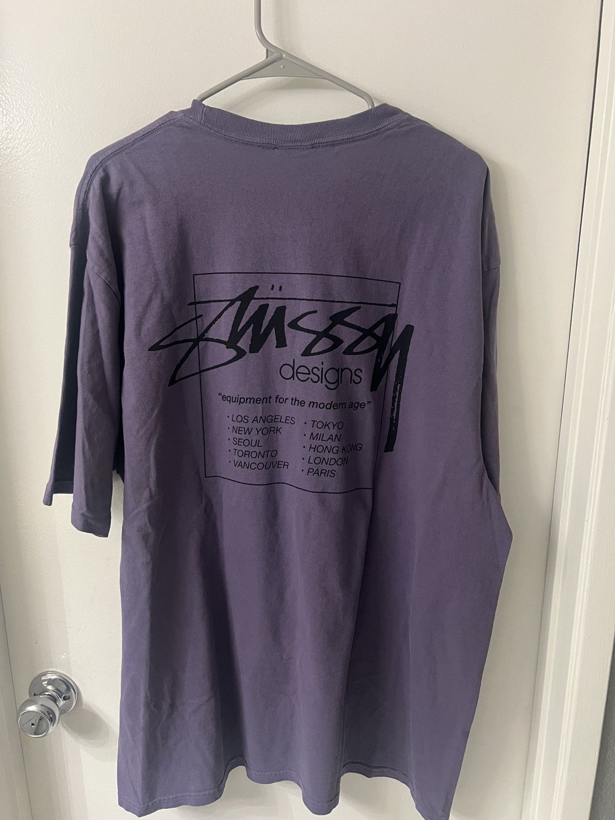 Stussy Stussy pigment dyed t shirt Size US XL / EU 56 / 4 - 2 Thumbnail