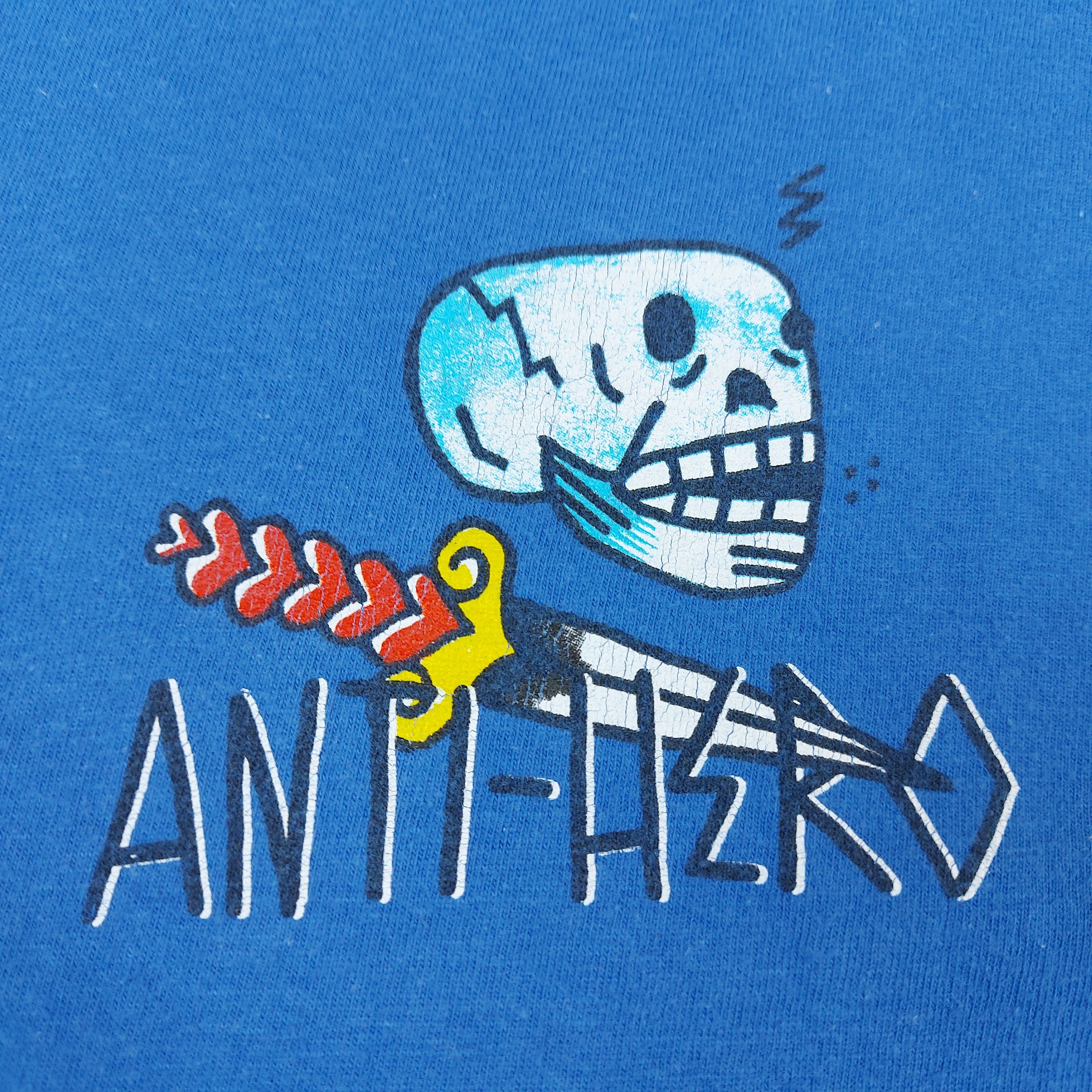 Antihero Vintage Y2K Antihero Skateboards Short Sleeve Blue T-Shirt Size US M / EU 48-50 / 2 - 2 Thumbnail