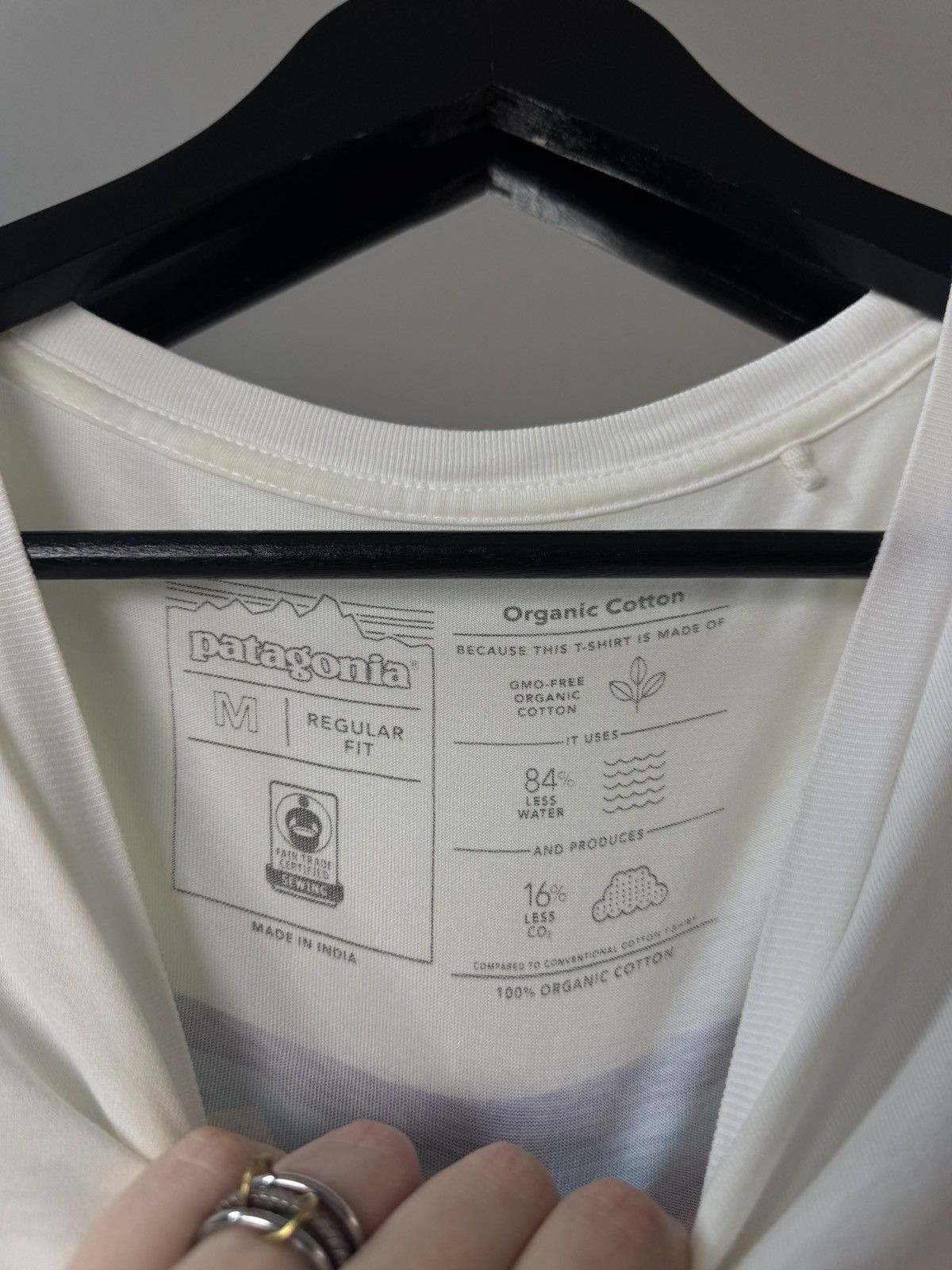 Patagonia Vintage Patagonia T-shirt White Outdoor Arcteryx Style Y2K Size US M / EU 48-50 / 2 - 12 Thumbnail